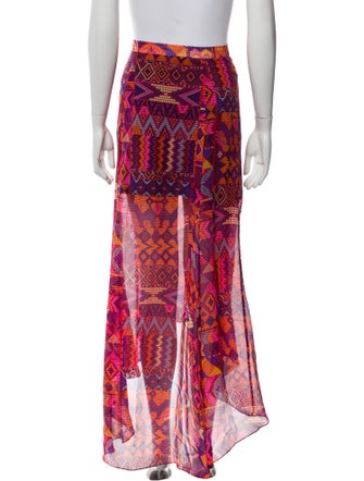 Mara Hoffman Silk Long Skirt