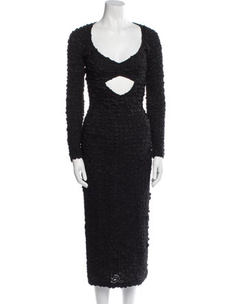 Mara Hoffman Scoop Neck Long Dress