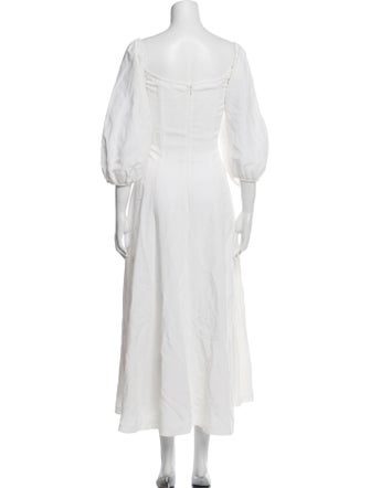 Mara Hoffman Square Neckline Long Dress