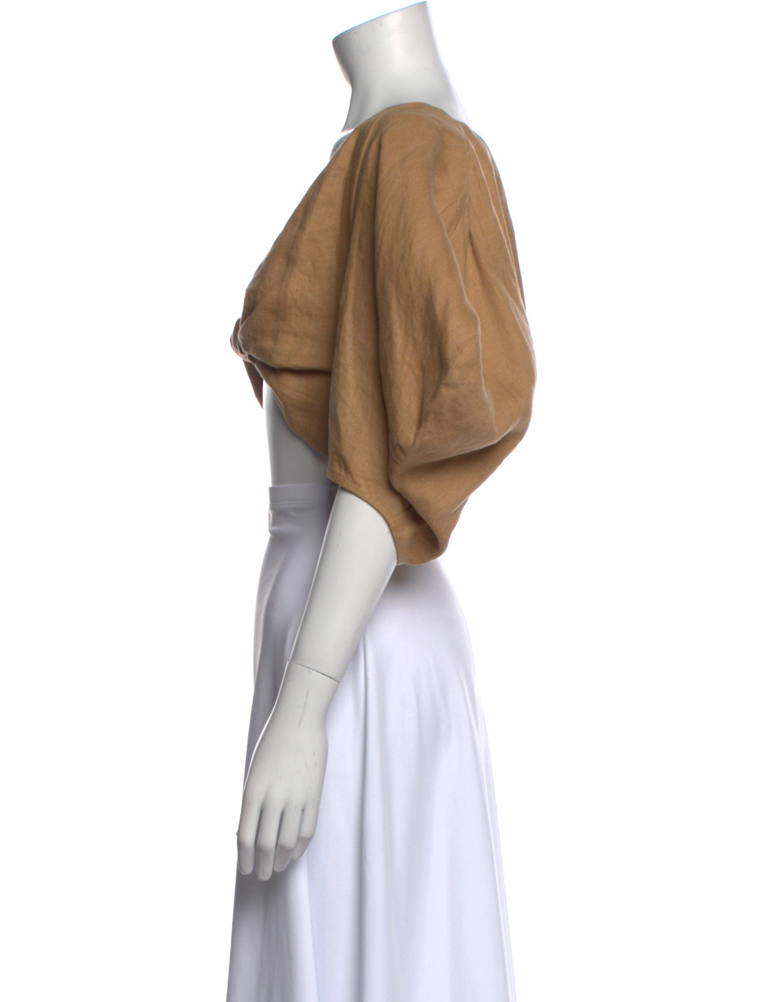 Mara Hoffman Hemp V-Neck Crop Top w/ Tags