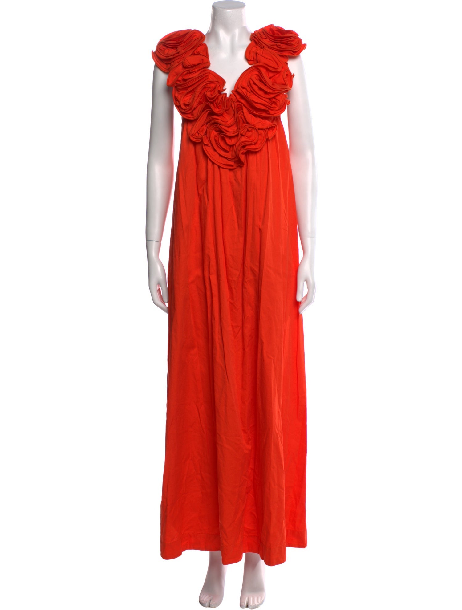 Mara Hoffman V-Neck Long Dress