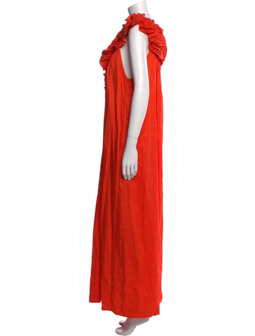 Mara Hoffman V-Neck Long Dress