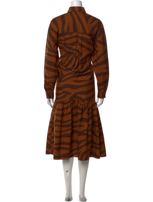 Mara Hoffman Animal Print Long Dress