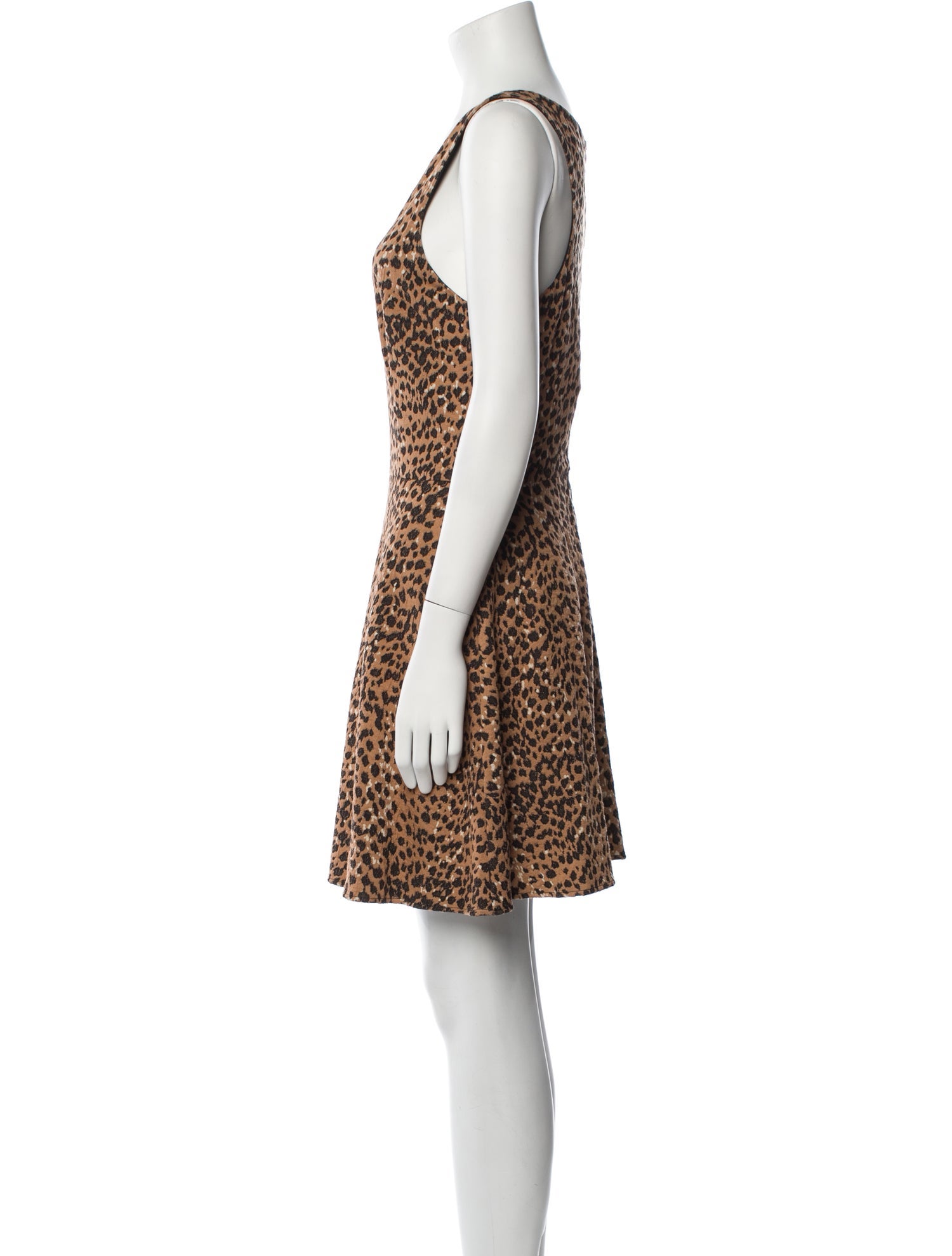 Mara Hoffman Animal Print Mini Dress