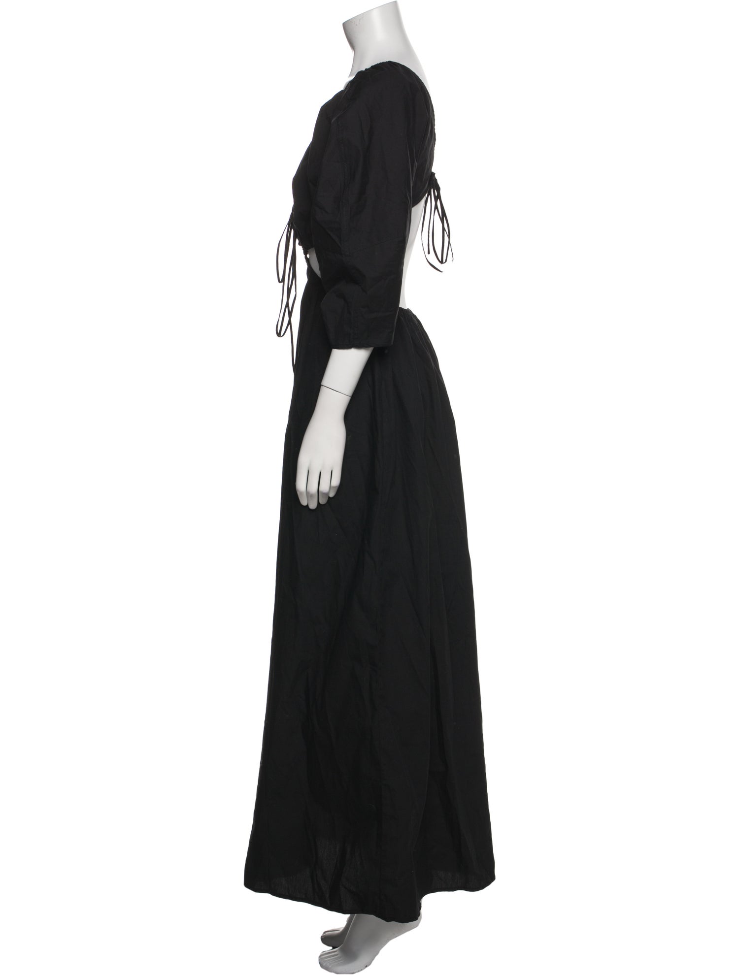 Mara Hoffman V-Neck Long Dress