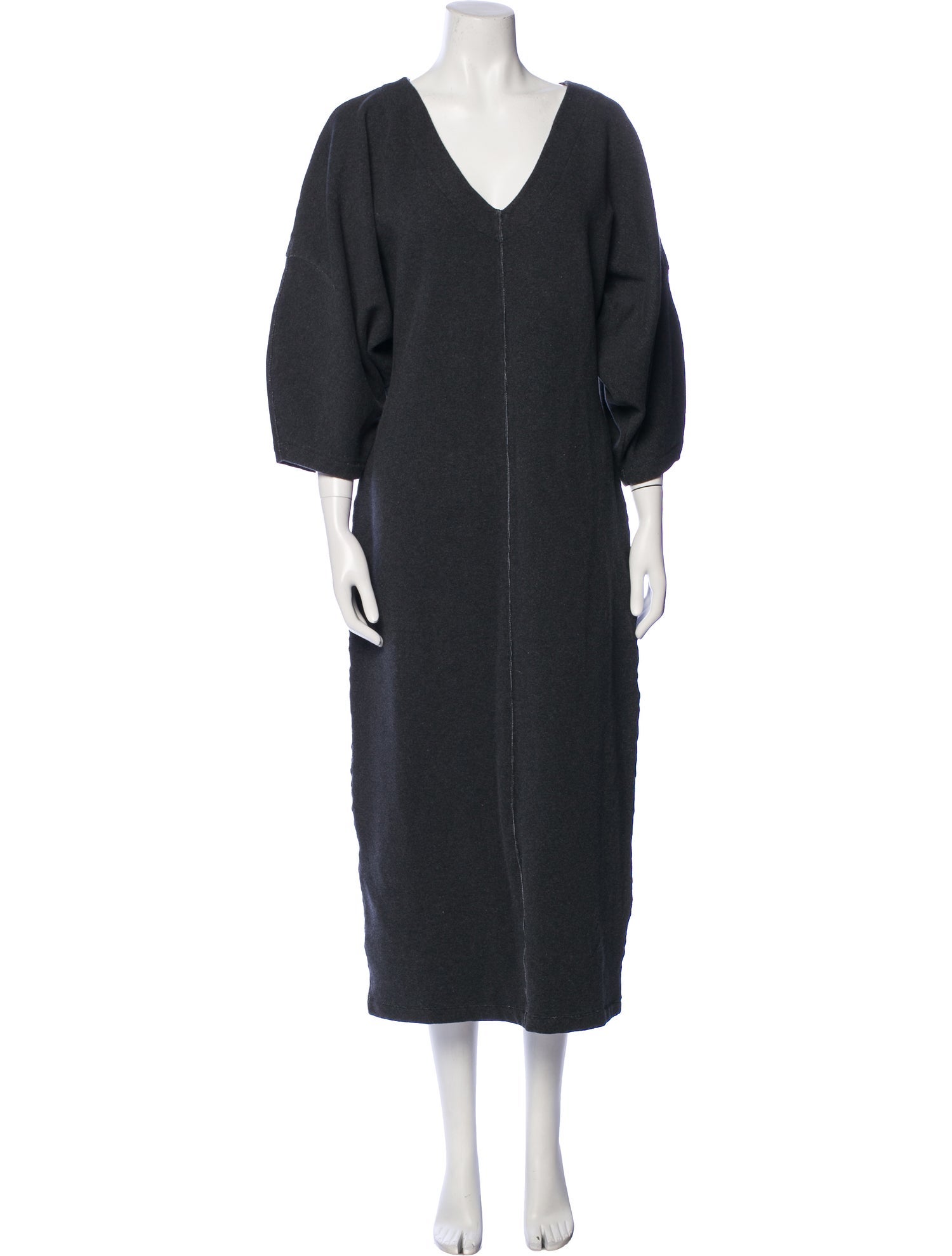 Mara Hoffman V-Neck Midi Length Dress