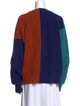 Mara Hoffman Colorblock Pattern Bateau Neckline Sweater