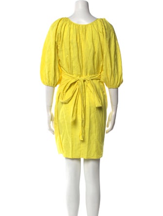 Mara Hoffman V-Neck Mini Dress