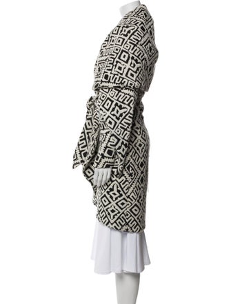 Mara Hoffman Animal Print Trench Coat