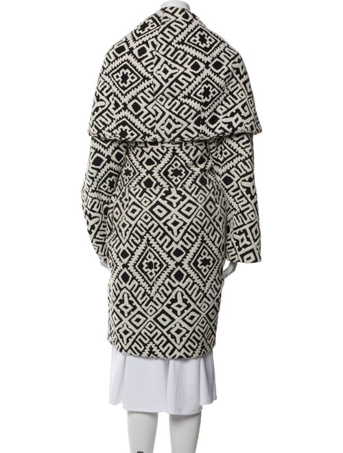 Mara Hoffman Animal Print Trench Coat