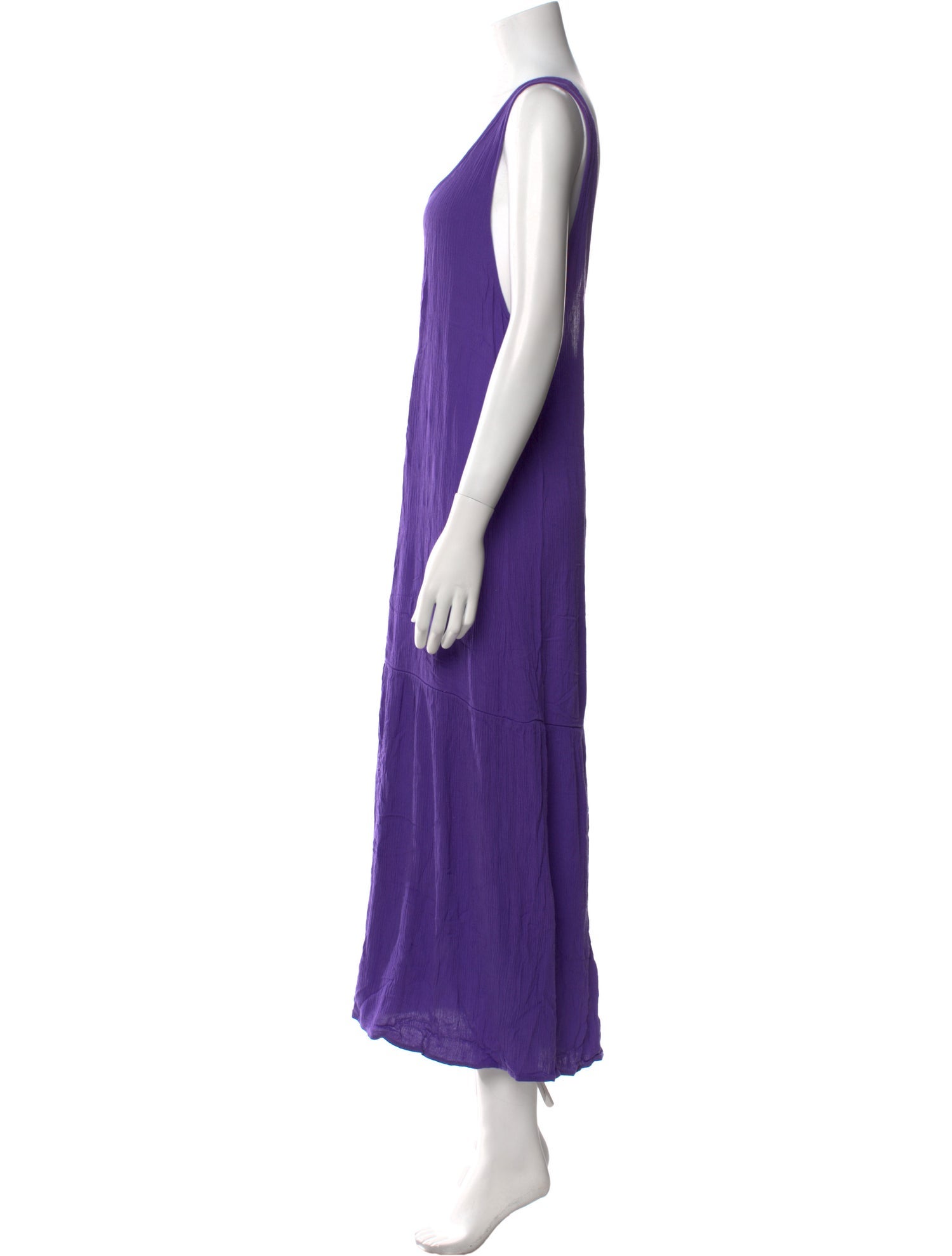 Mara Hoffman Scoop Neck Long Dress
