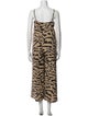 Mara Hoffman Printed V-Neck Jumpsuit
