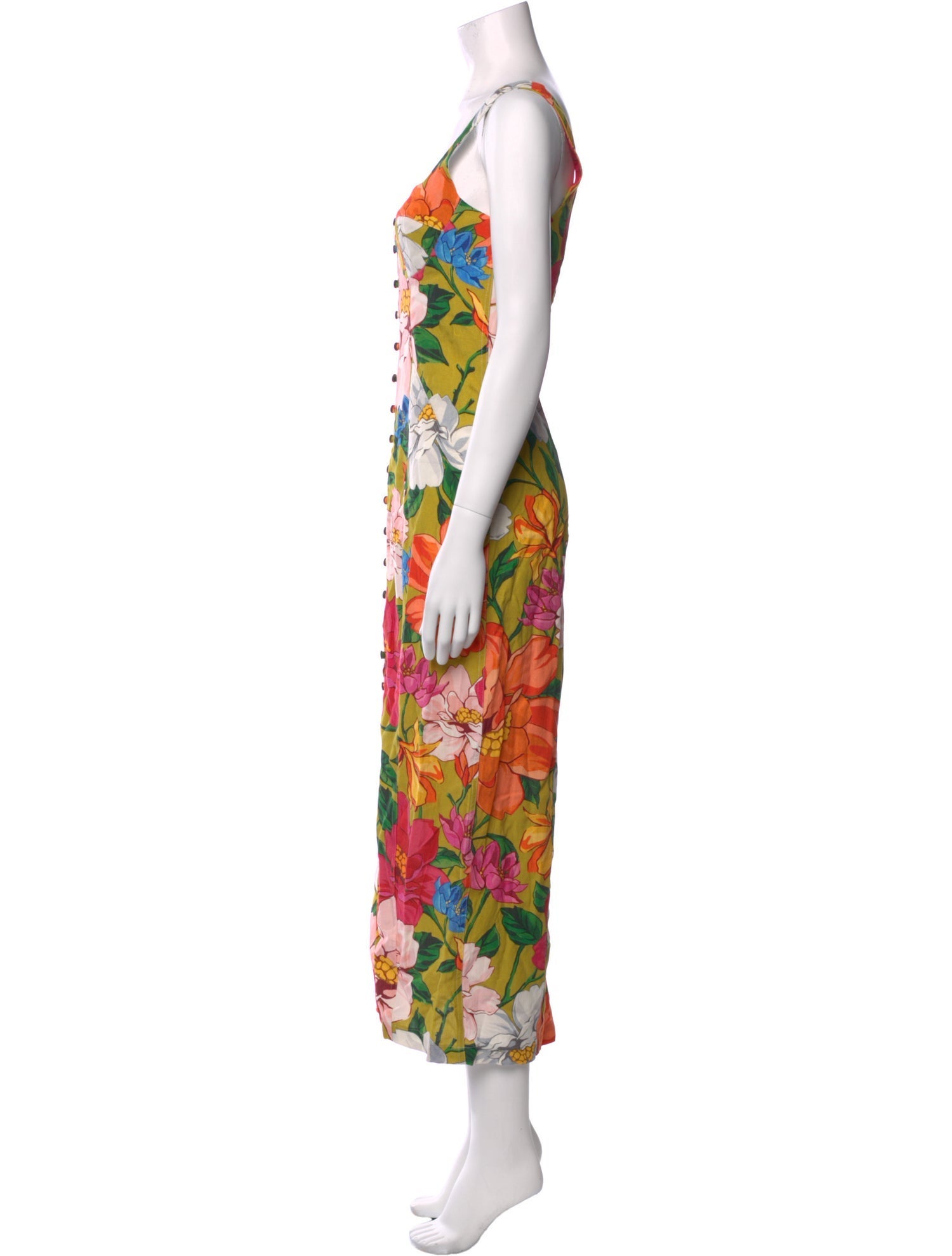 Mara Hoffman Floral Print Long Dress