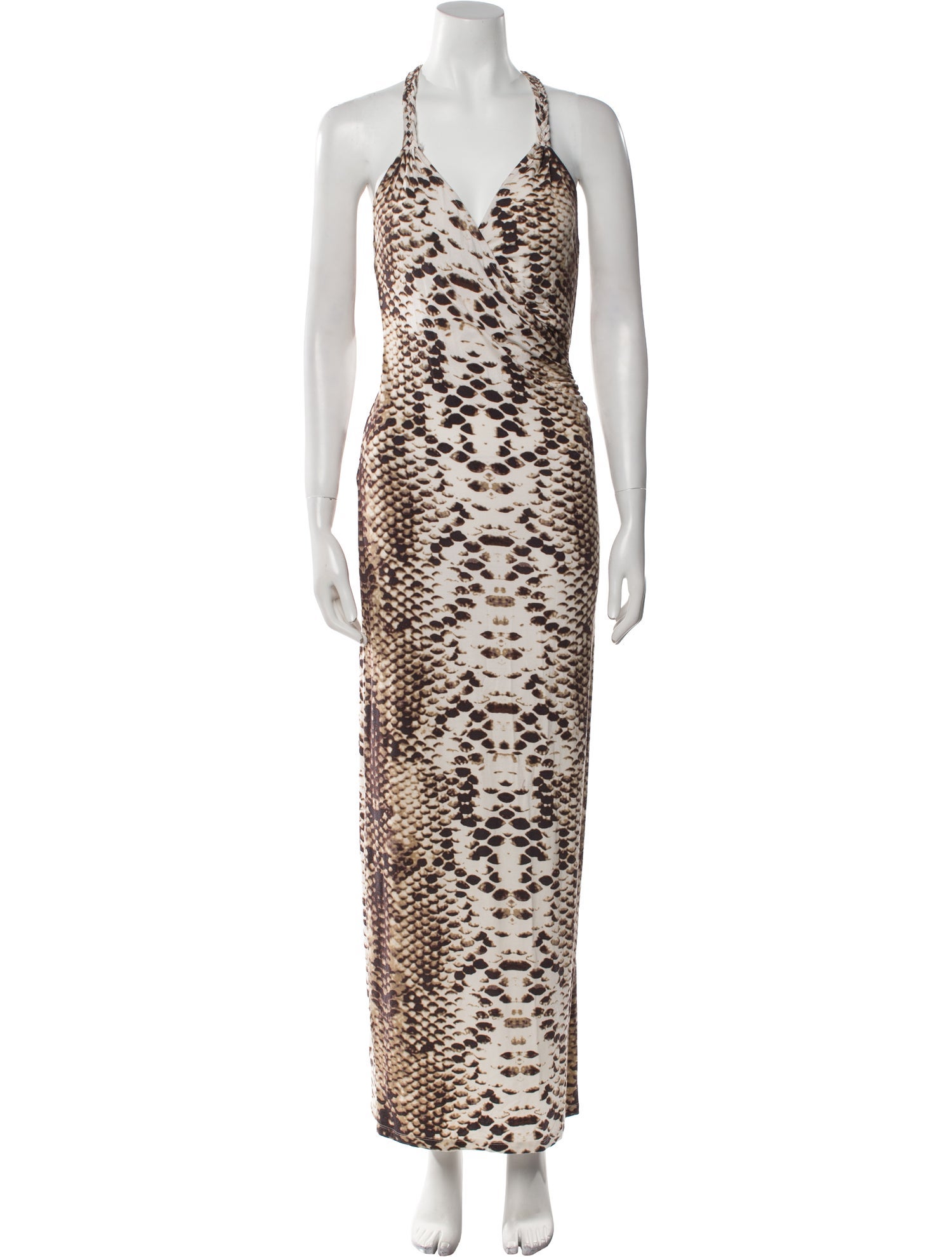 Mara Hoffman Animal Print Long Dress