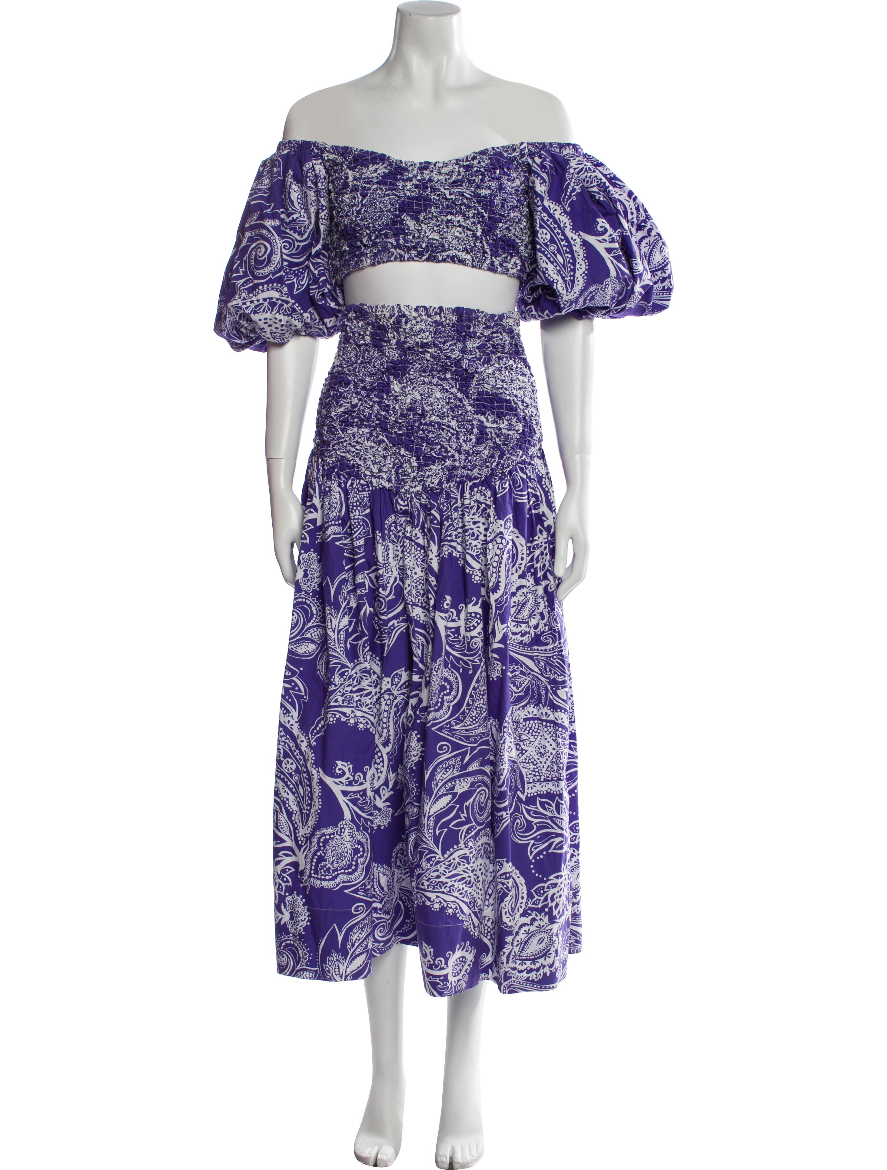Mara Hoffman Printed Skirt Set