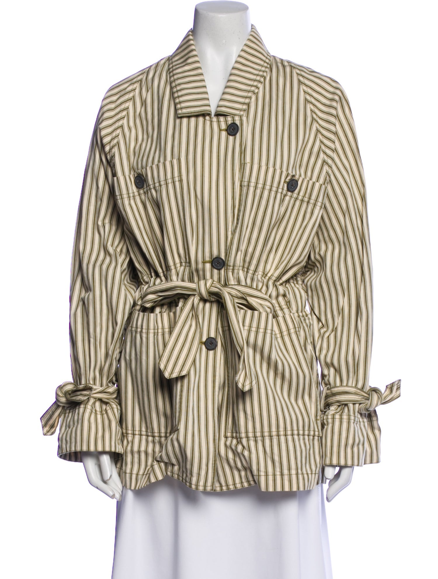 Mara Hoffman Striped Blazer