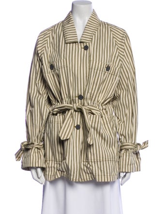 Mara Hoffman Striped Blazer