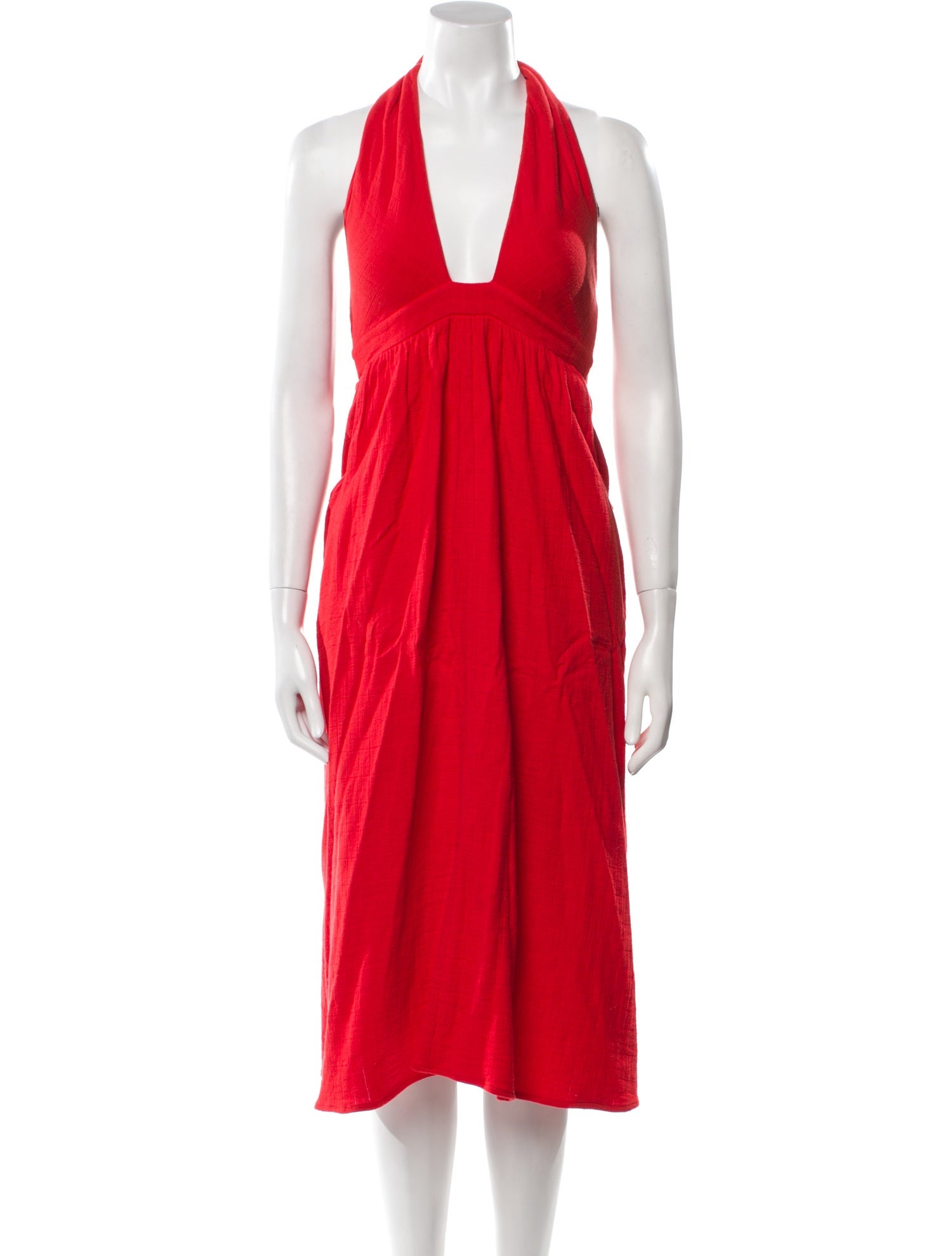 Mara Hoffman Halterneck Midi Length Dress