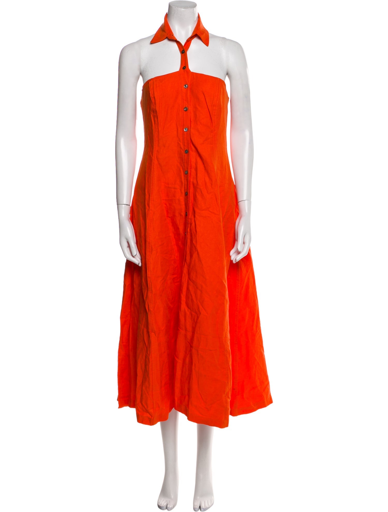 Mara Hoffman Halterneck Long Dress