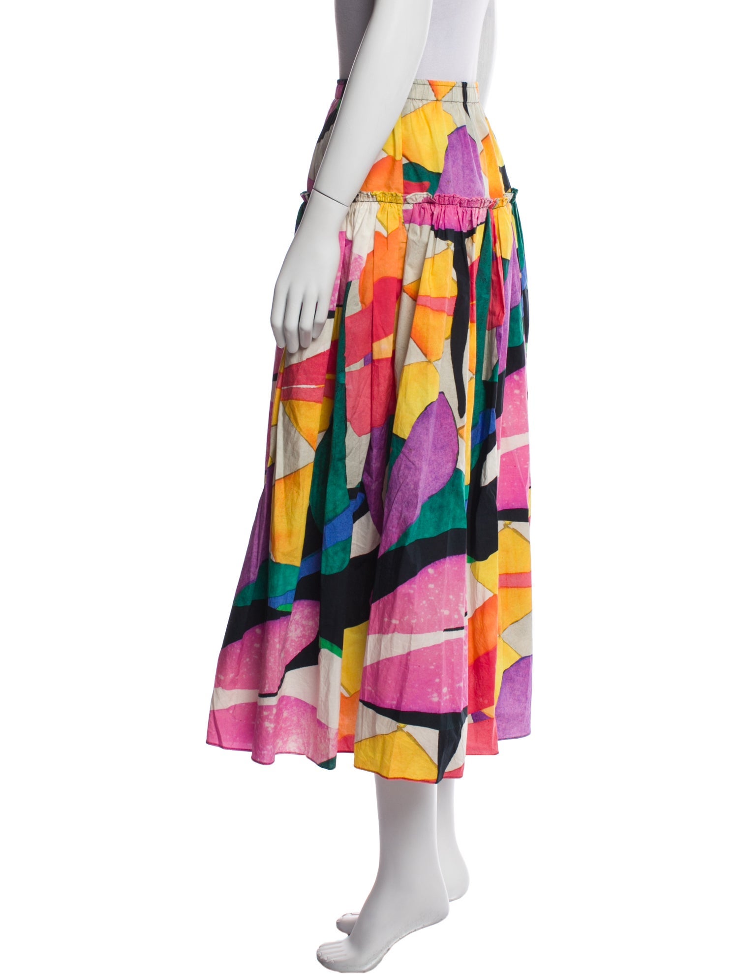 Mara Hoffman Printed Midi Length Skirt