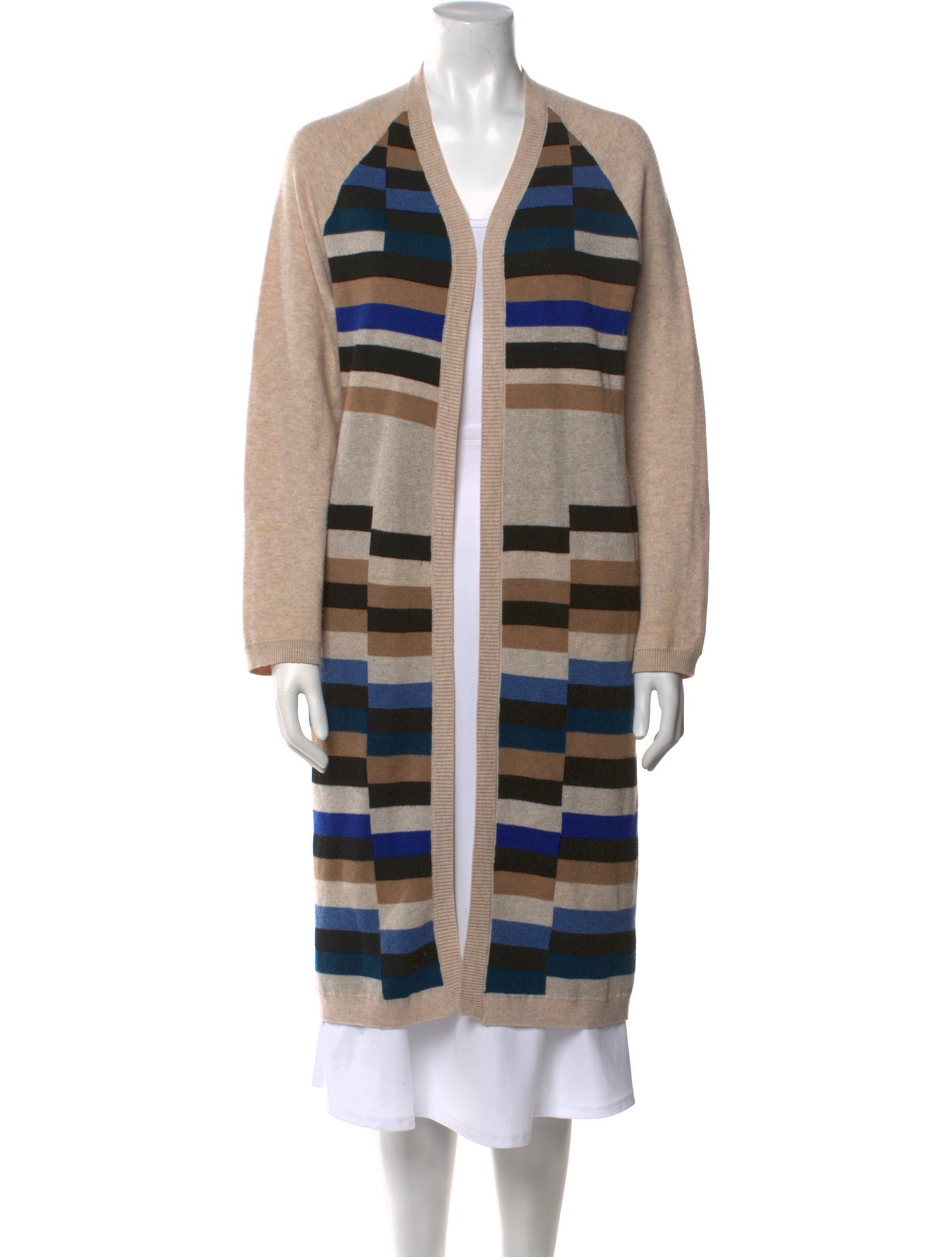 Mara Hoffman Striped V-Neck Sweater