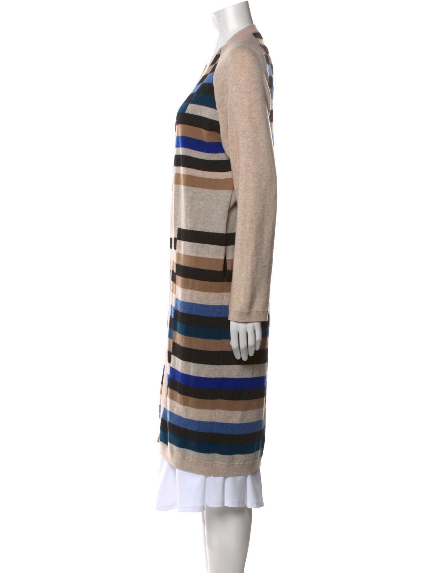 Mara Hoffman Striped V-Neck Sweater