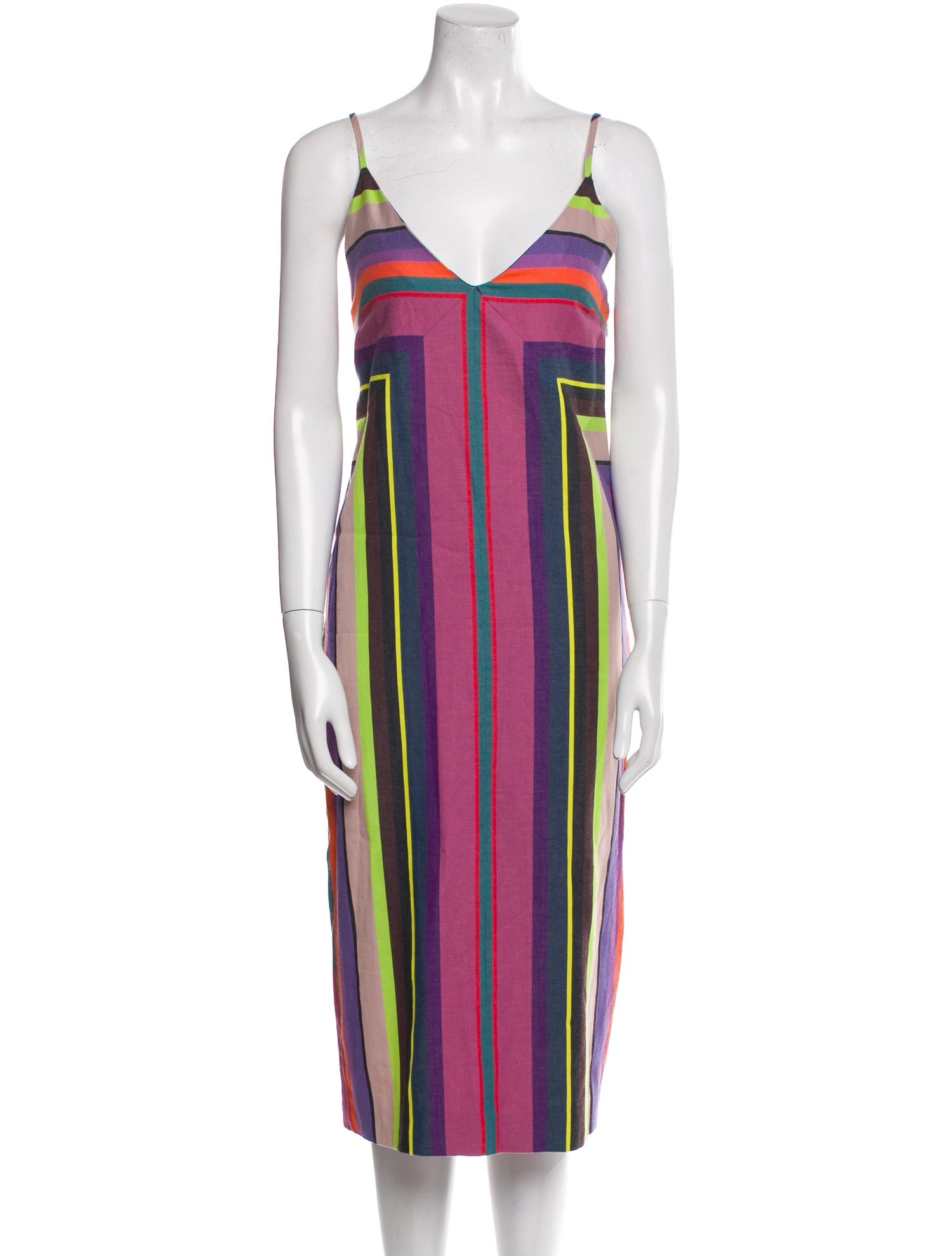 Mara Hoffman Striped Knee-Length Dress