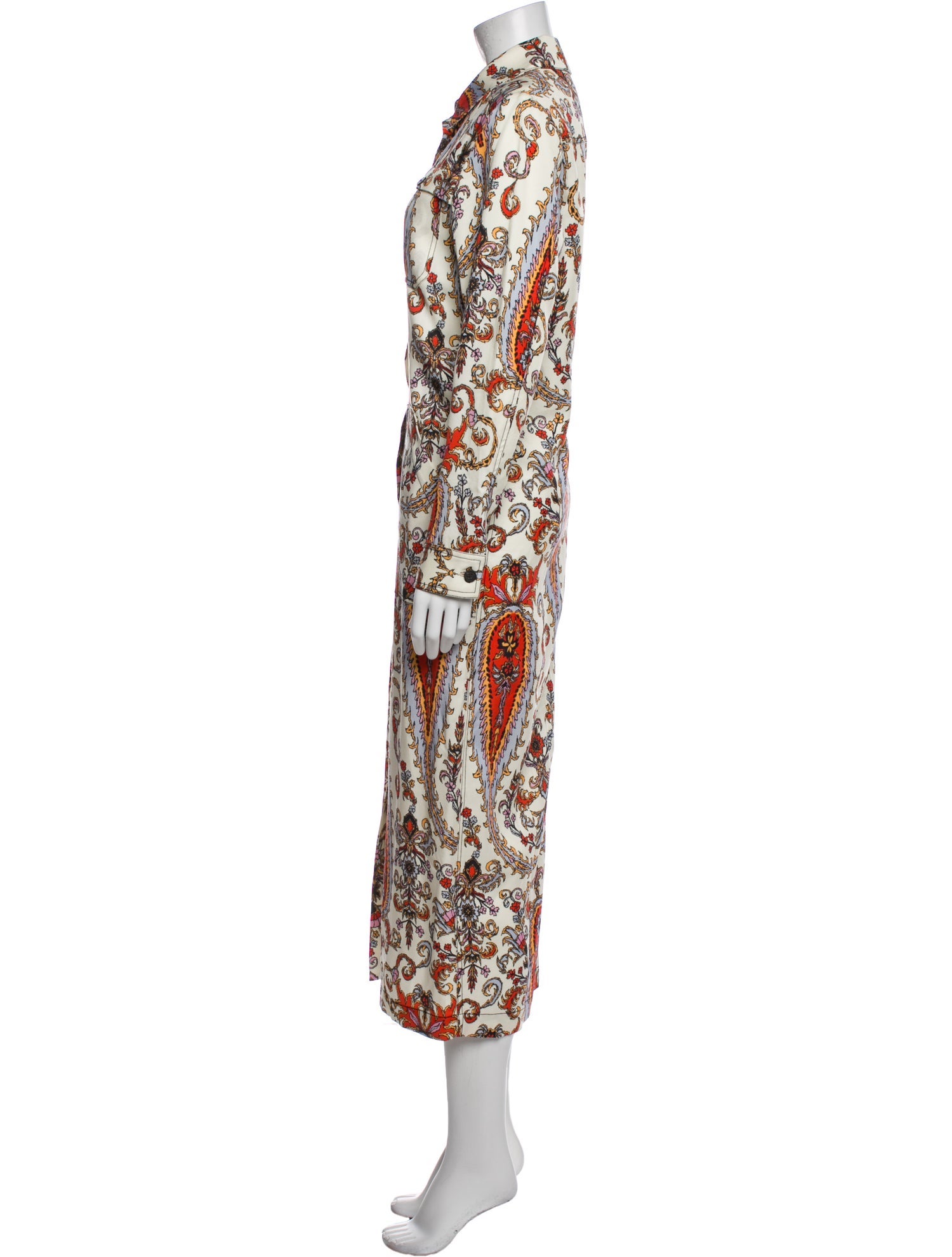 Mara Hoffman Paisley Print Long Dress