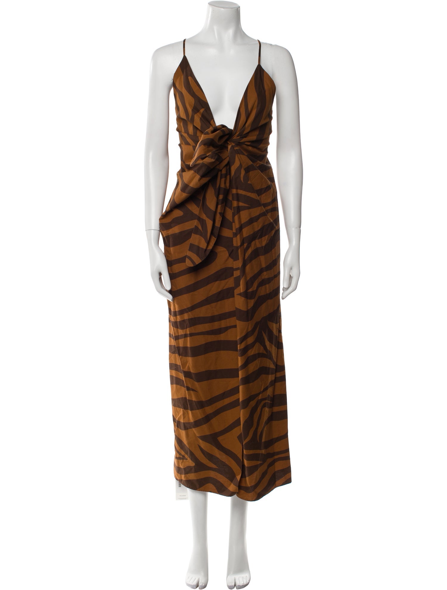 Mara Hoffman Animal Print Long Dress