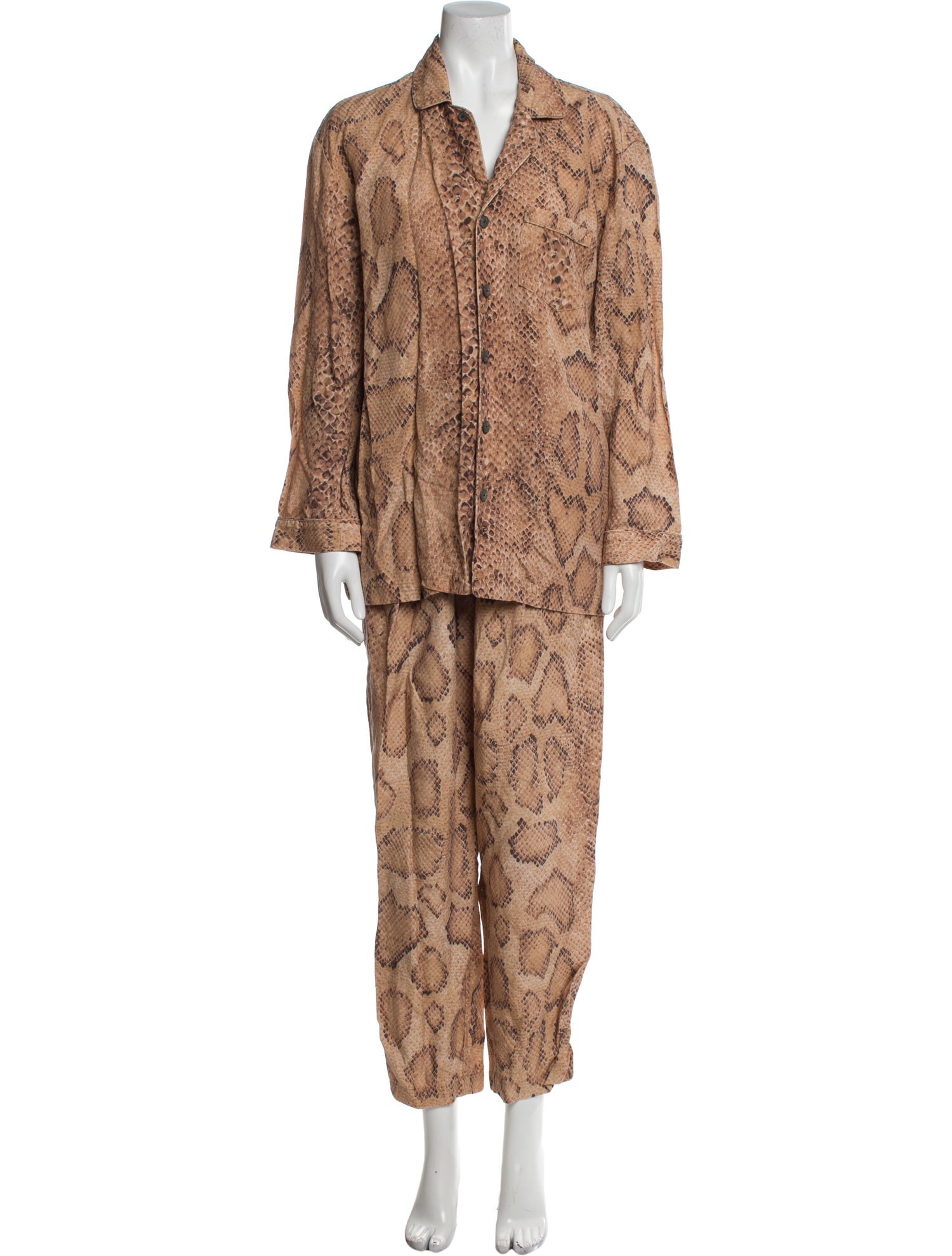 Mara Hoffman Animal Print Pant Set