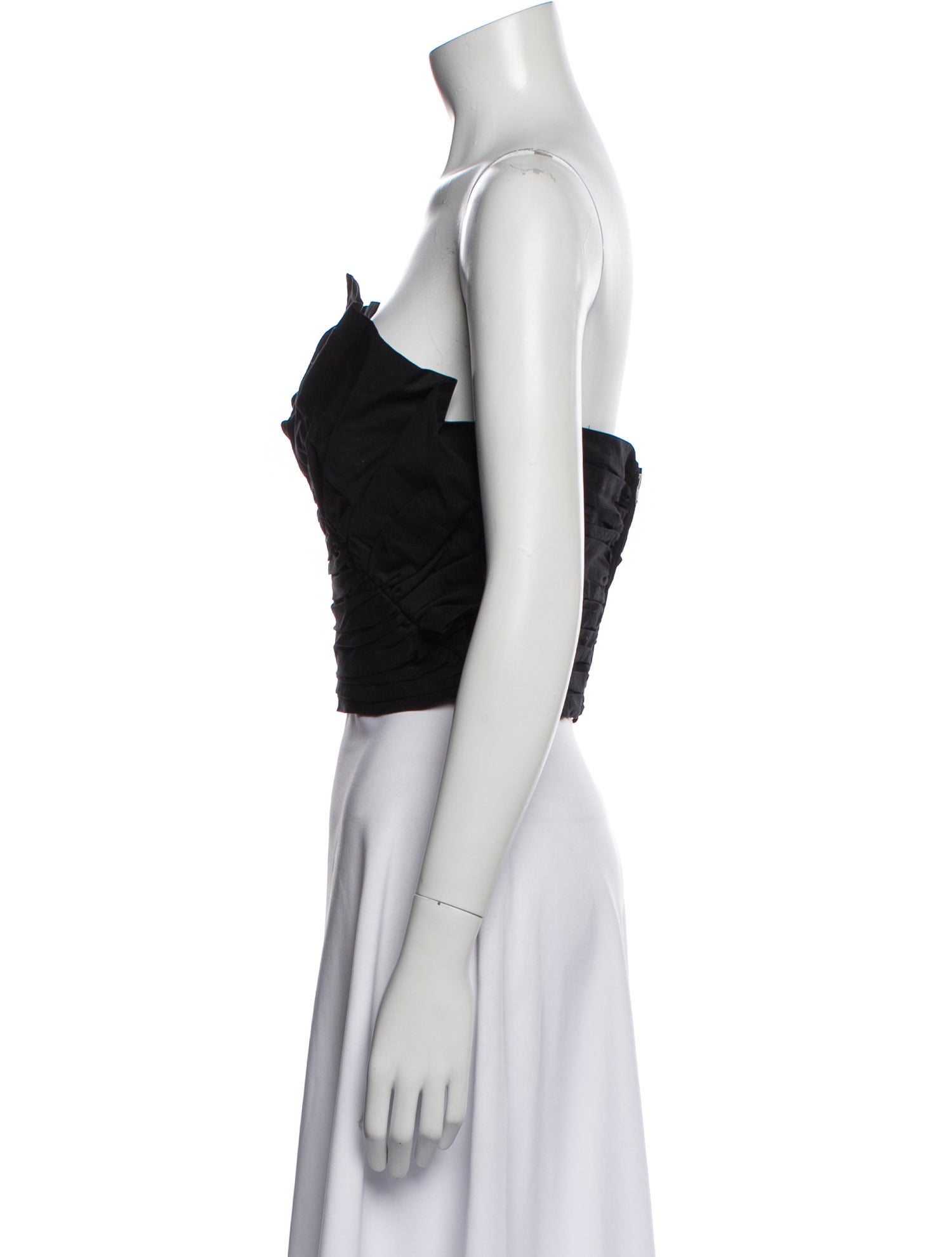 Mara Hoffman Strapless Crop Top