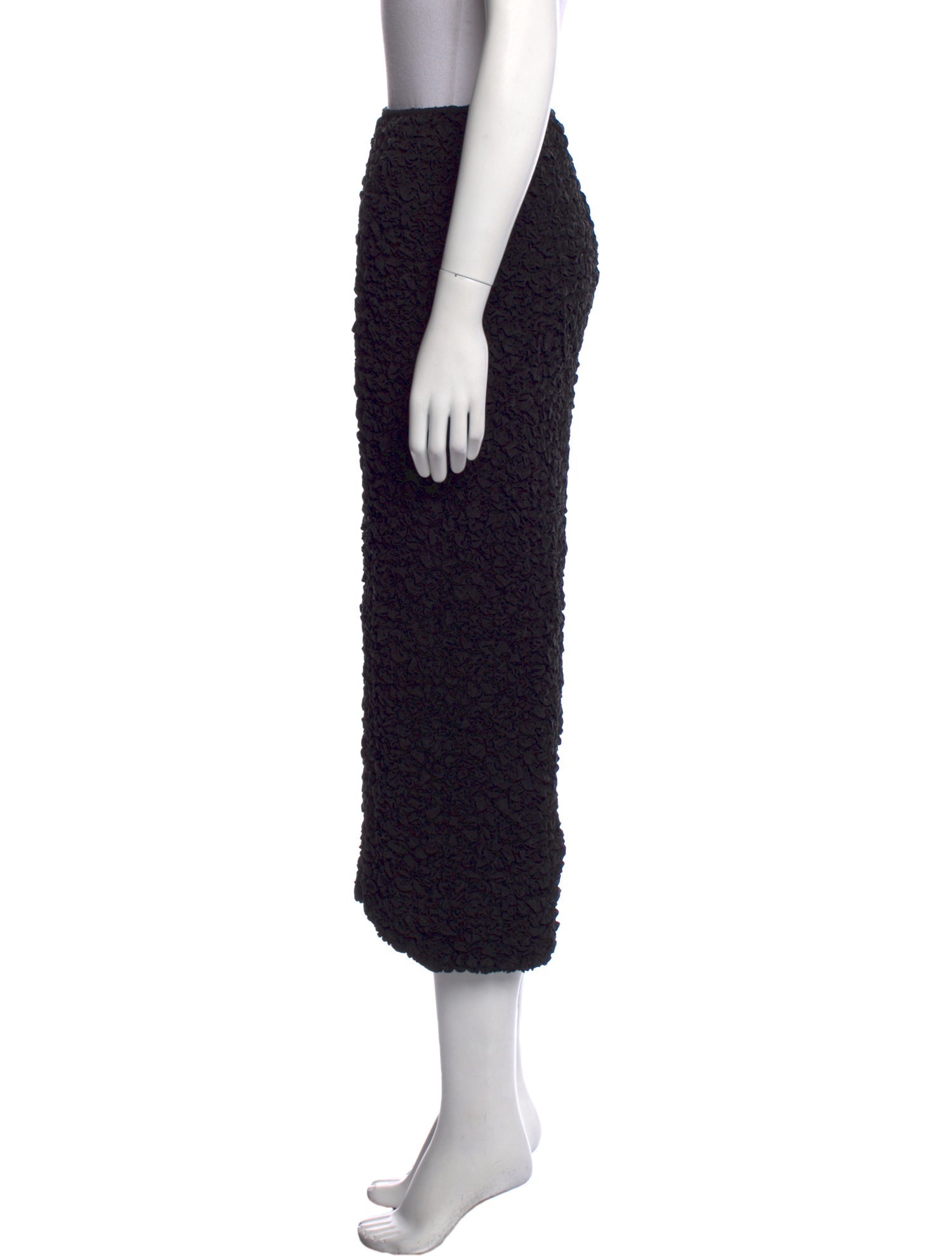 Mara Hoffman Pleated Accents Midi Length Skirt