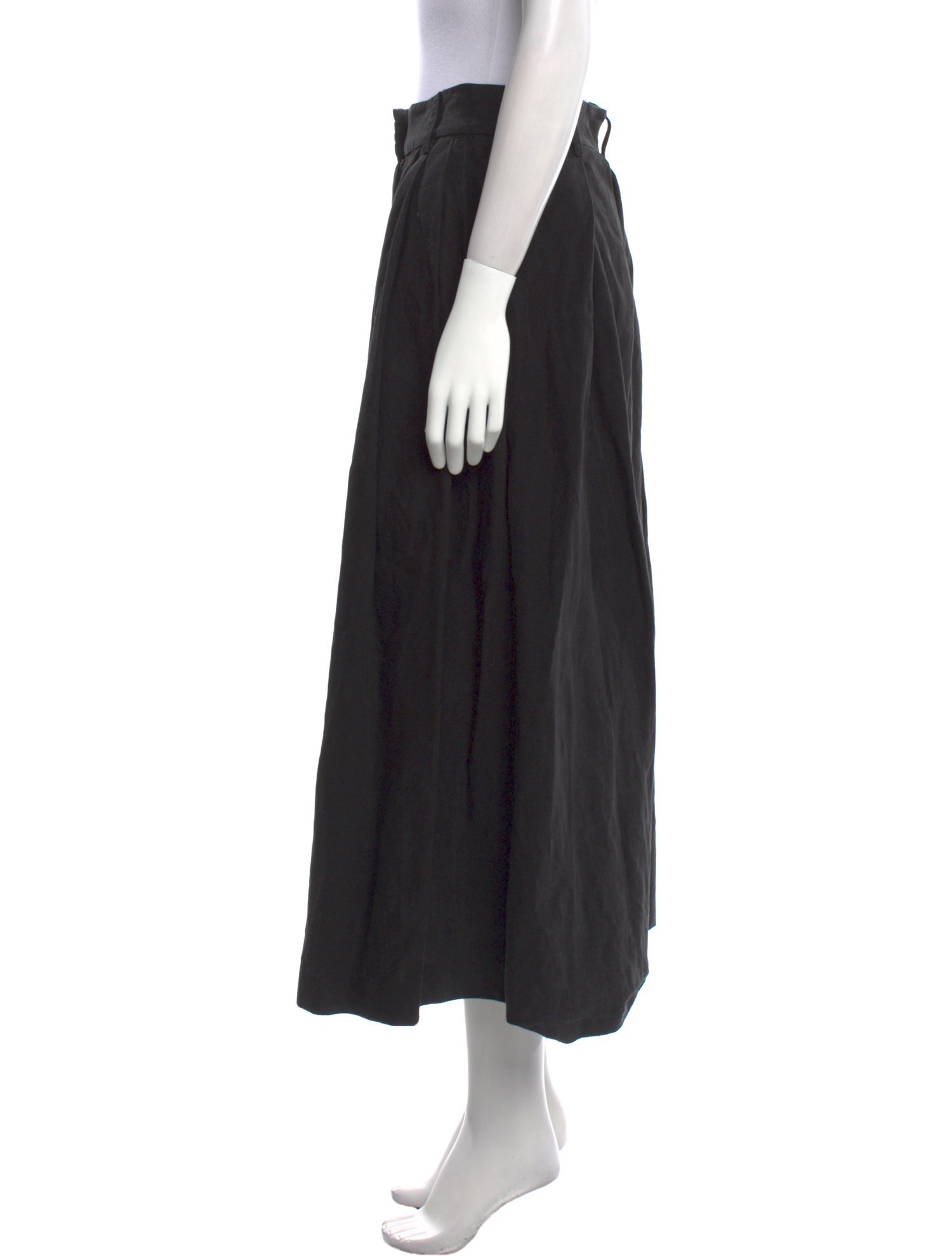 Mara Hoffman Pleated Accents Midi Length Skirt