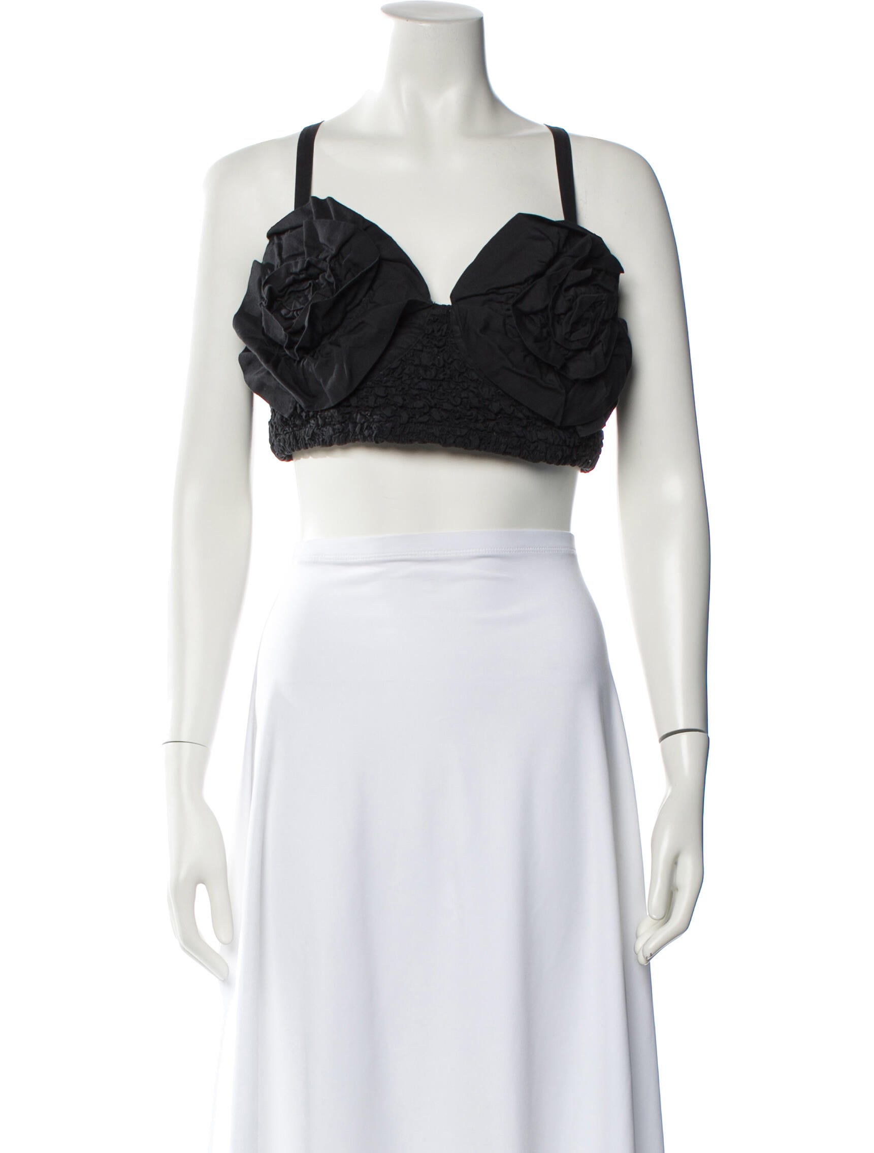 Mara Hoffman Strapless Crop Top