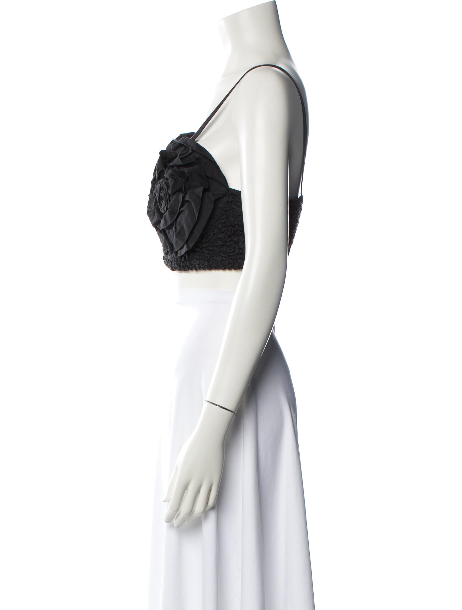 Mara Hoffman Strapless Crop Top