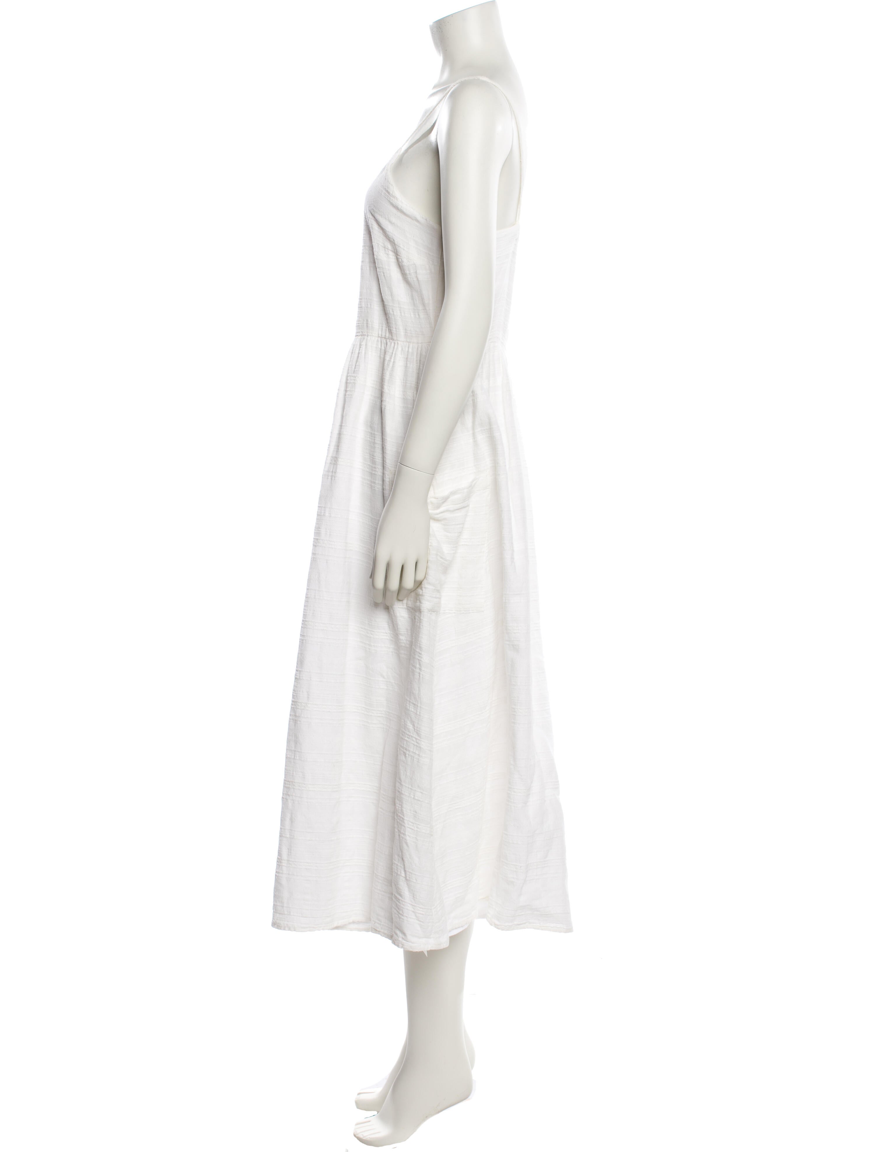 Mara Hoffman Scoop Neck Long Dress