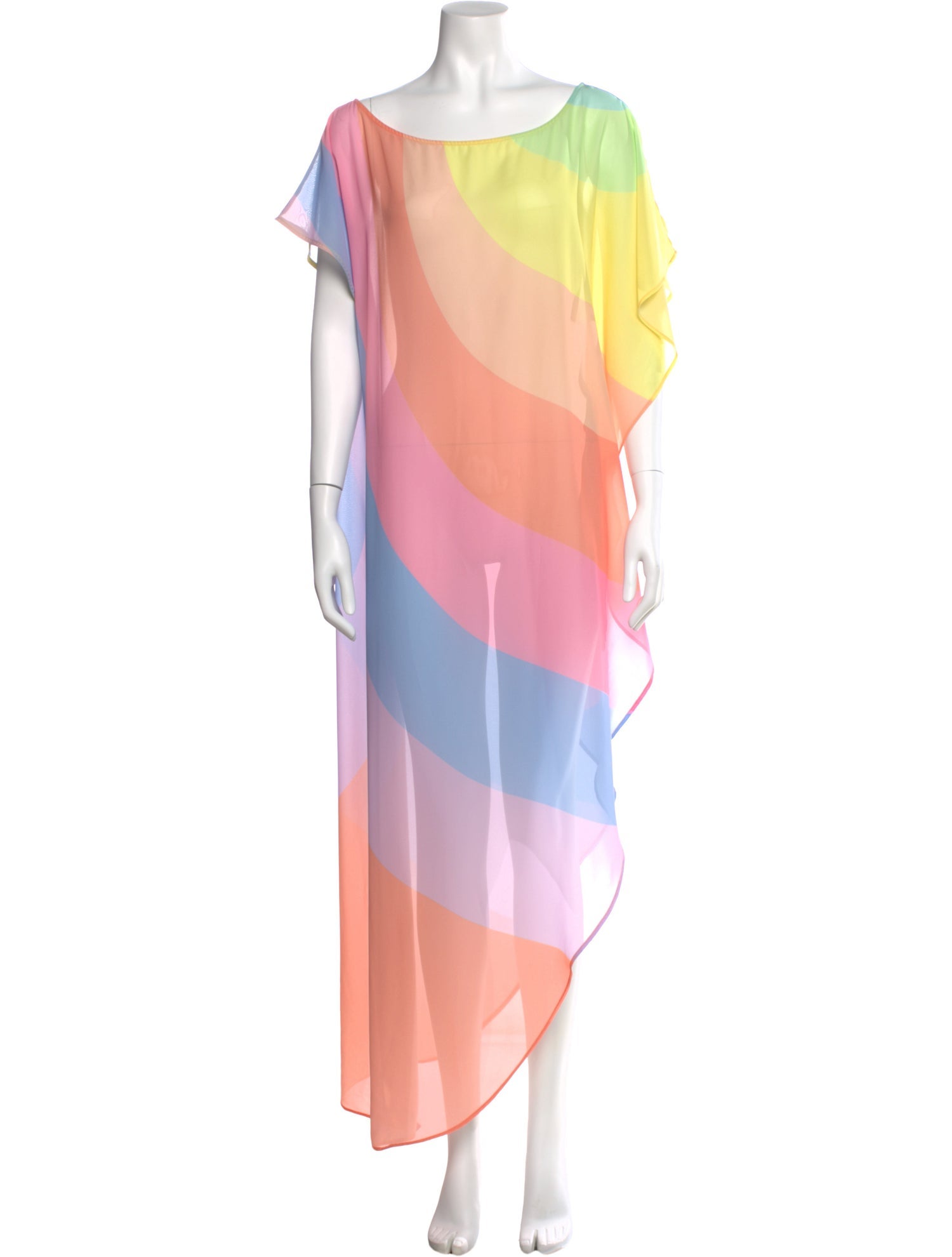 Mara Hoffman Tie-Dye Print Long Dress