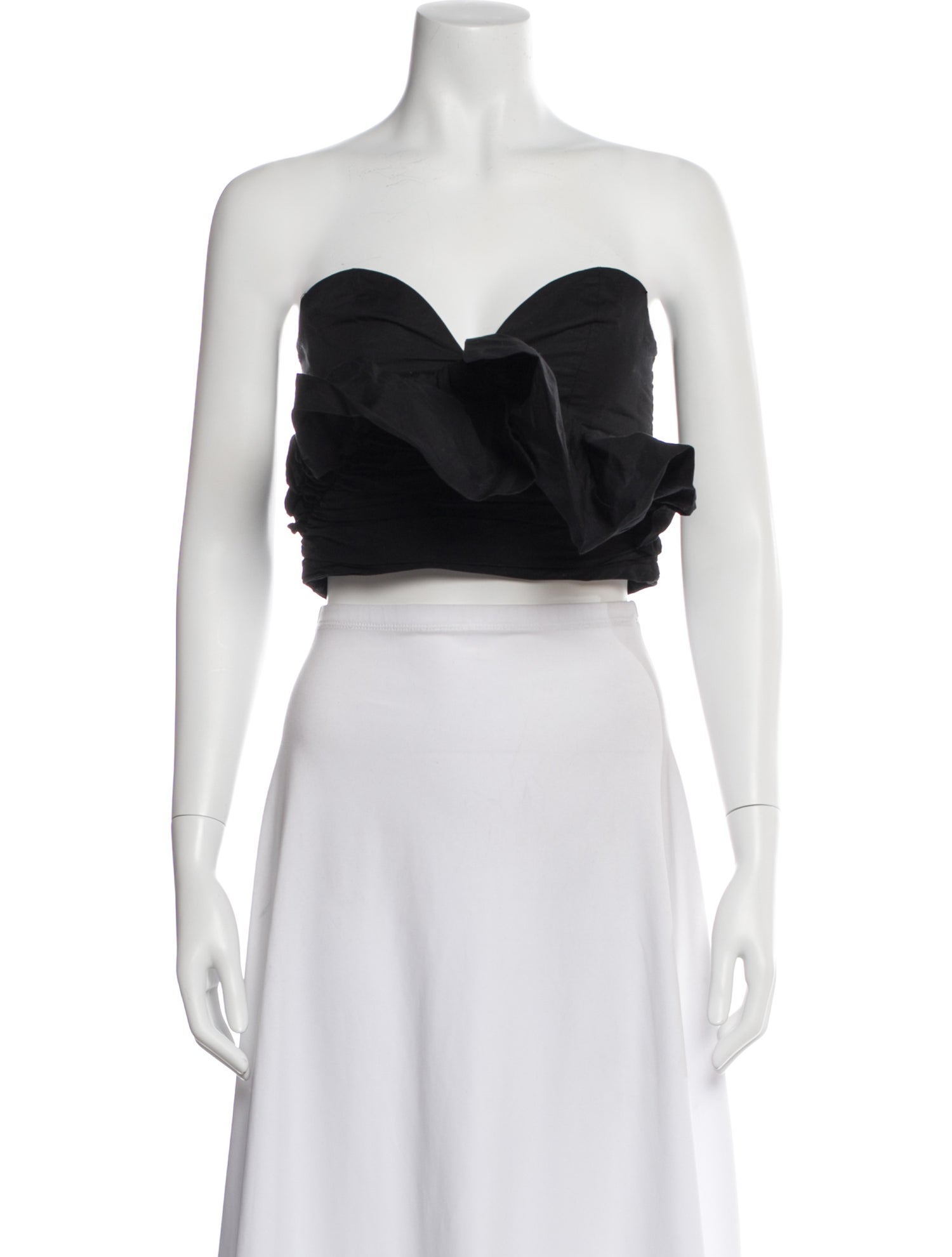 Mara Hoffman Strapless Crop Top