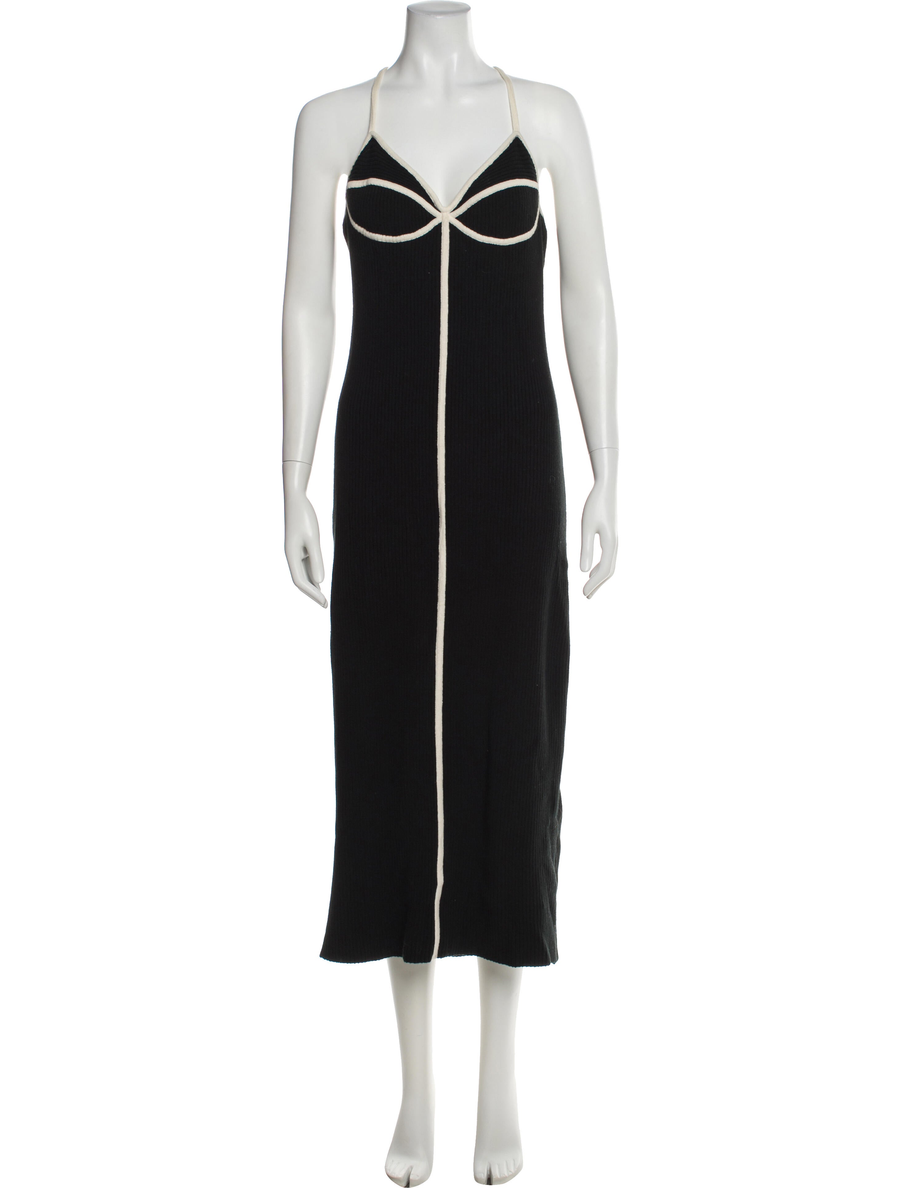 Mara Hoffman V-Neck Long Dress