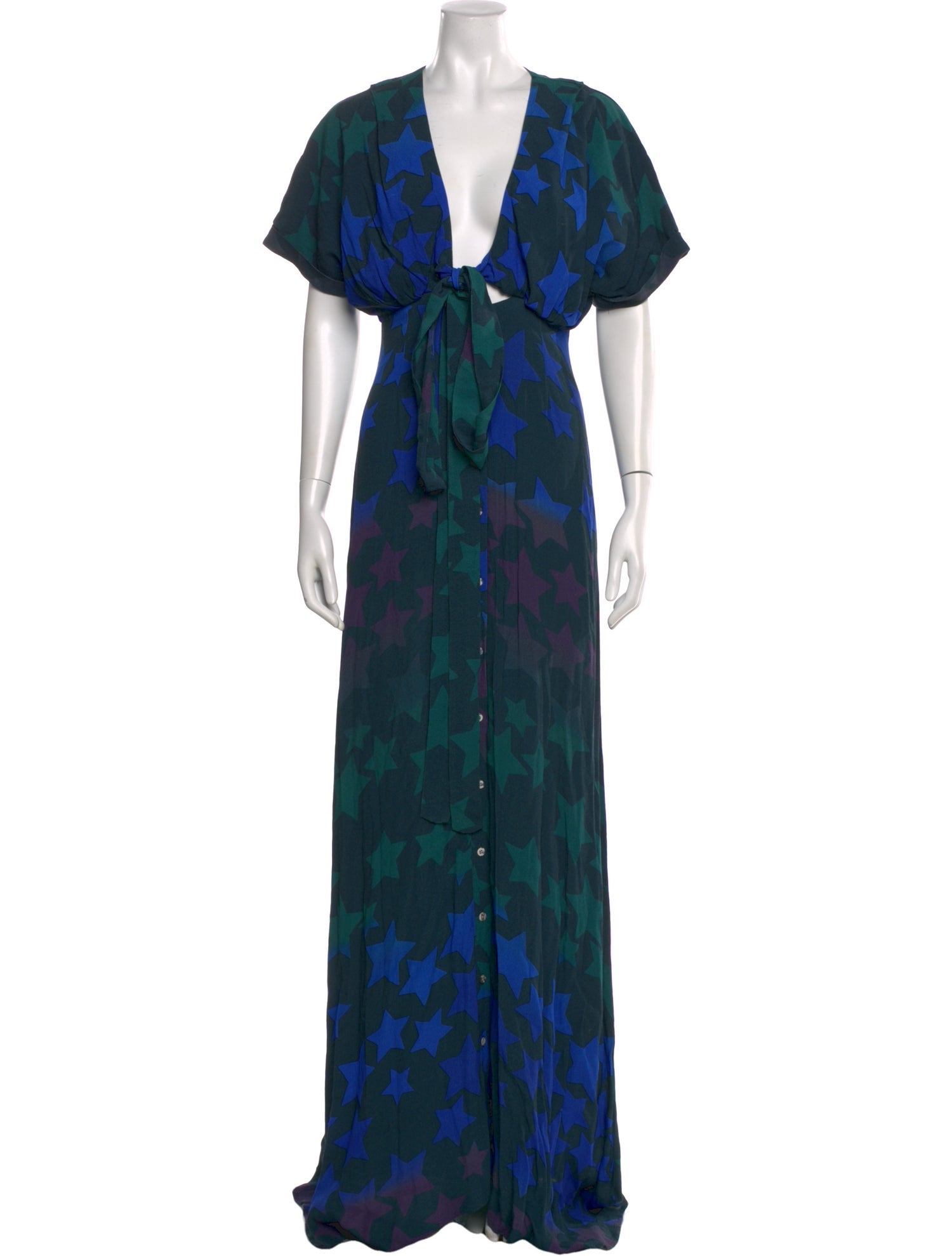 Mara Hoffman Floral Print Long Dress
