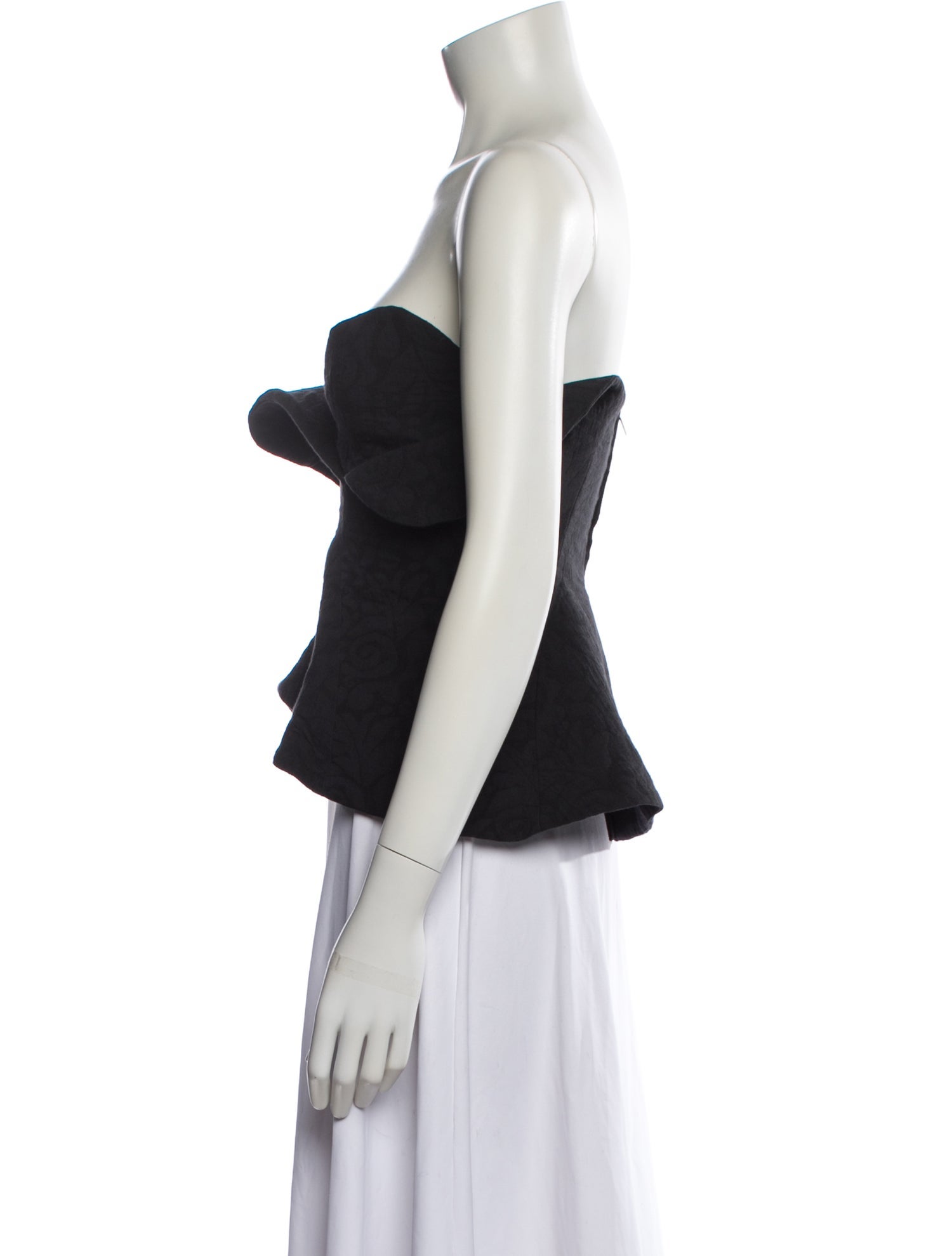 Mara Hoffman Patterned Strapless Top