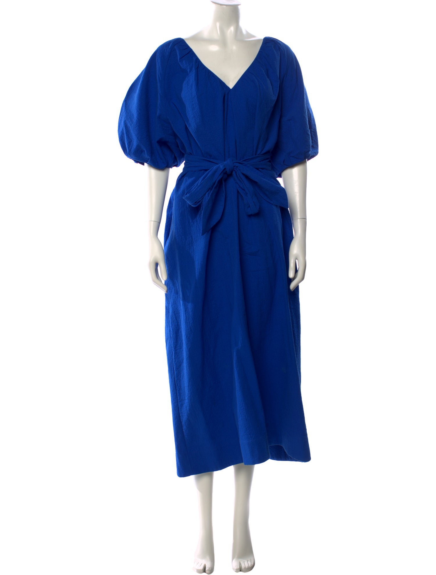 Mara Hoffman V-Neck Midi Length Dress