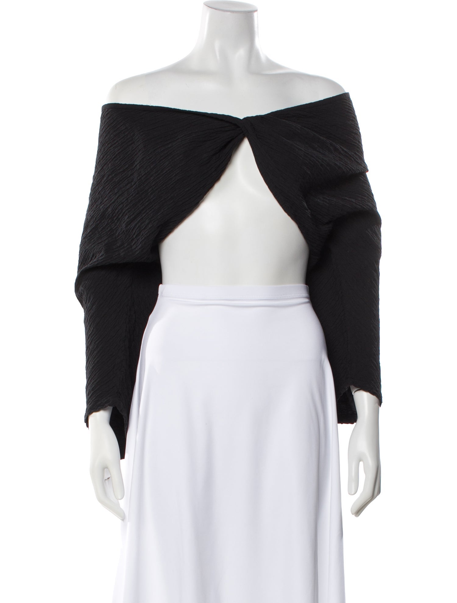 Mara Hoffman Off-The-Shoulder Long Sleeve Top