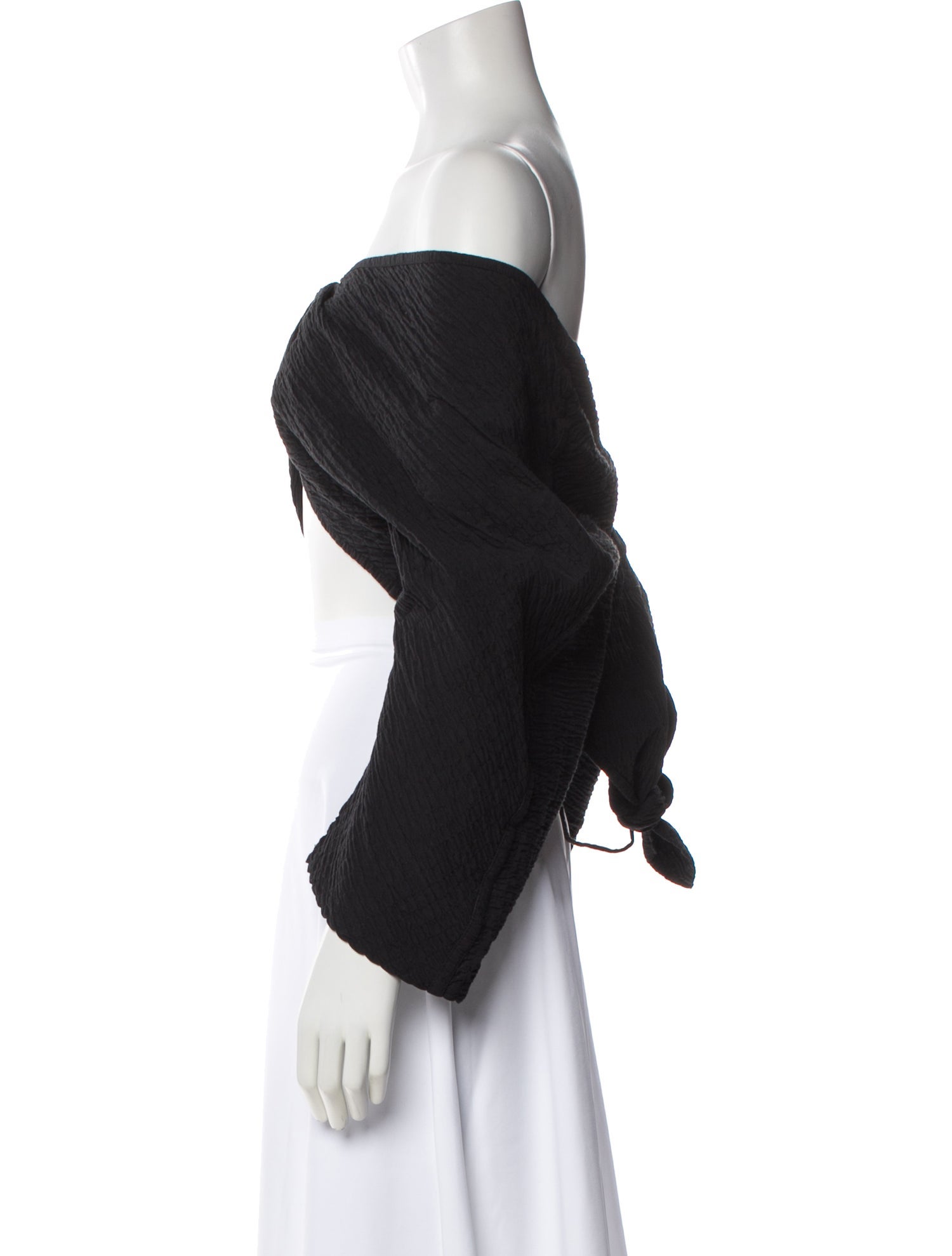 Mara Hoffman Off-The-Shoulder Long Sleeve Top