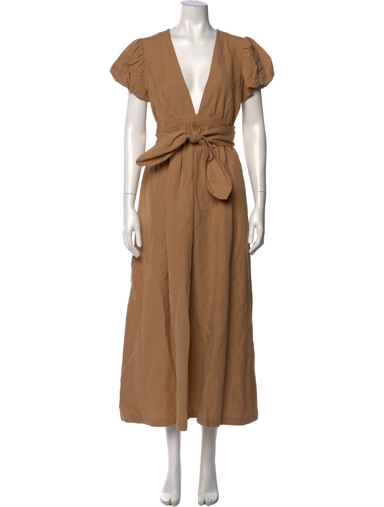 Mara Hoffman V-Neck Long Dress