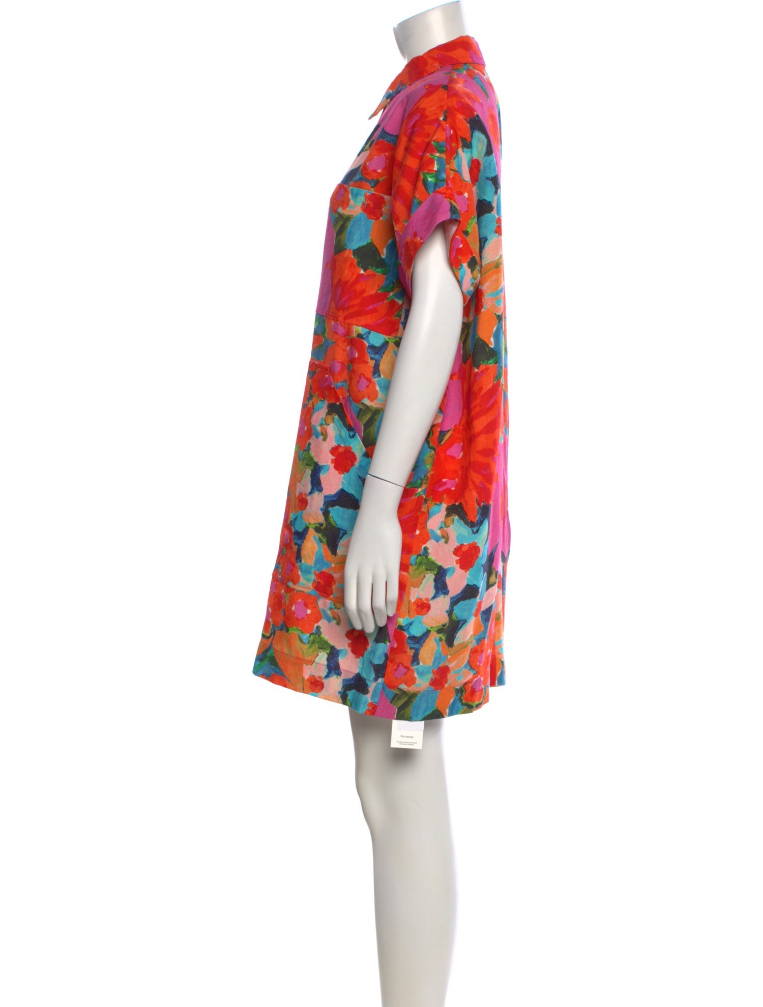 Mara Hoffman Floral Print Mini Dress