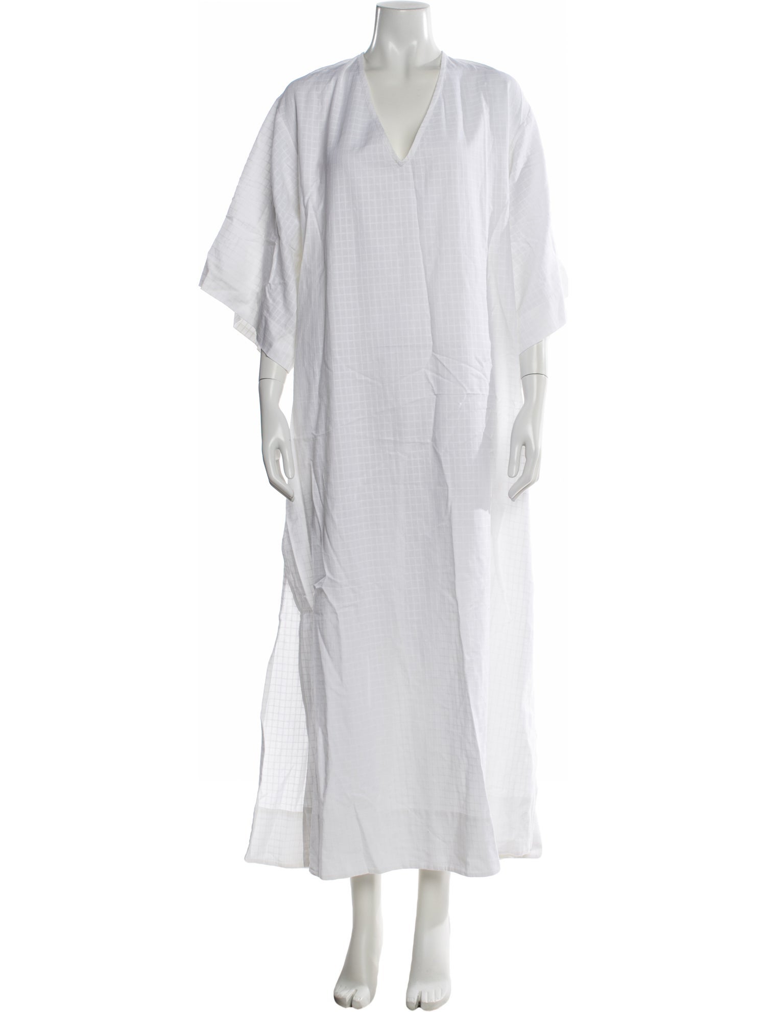 Mara Hoffman V-Neck Long Dress