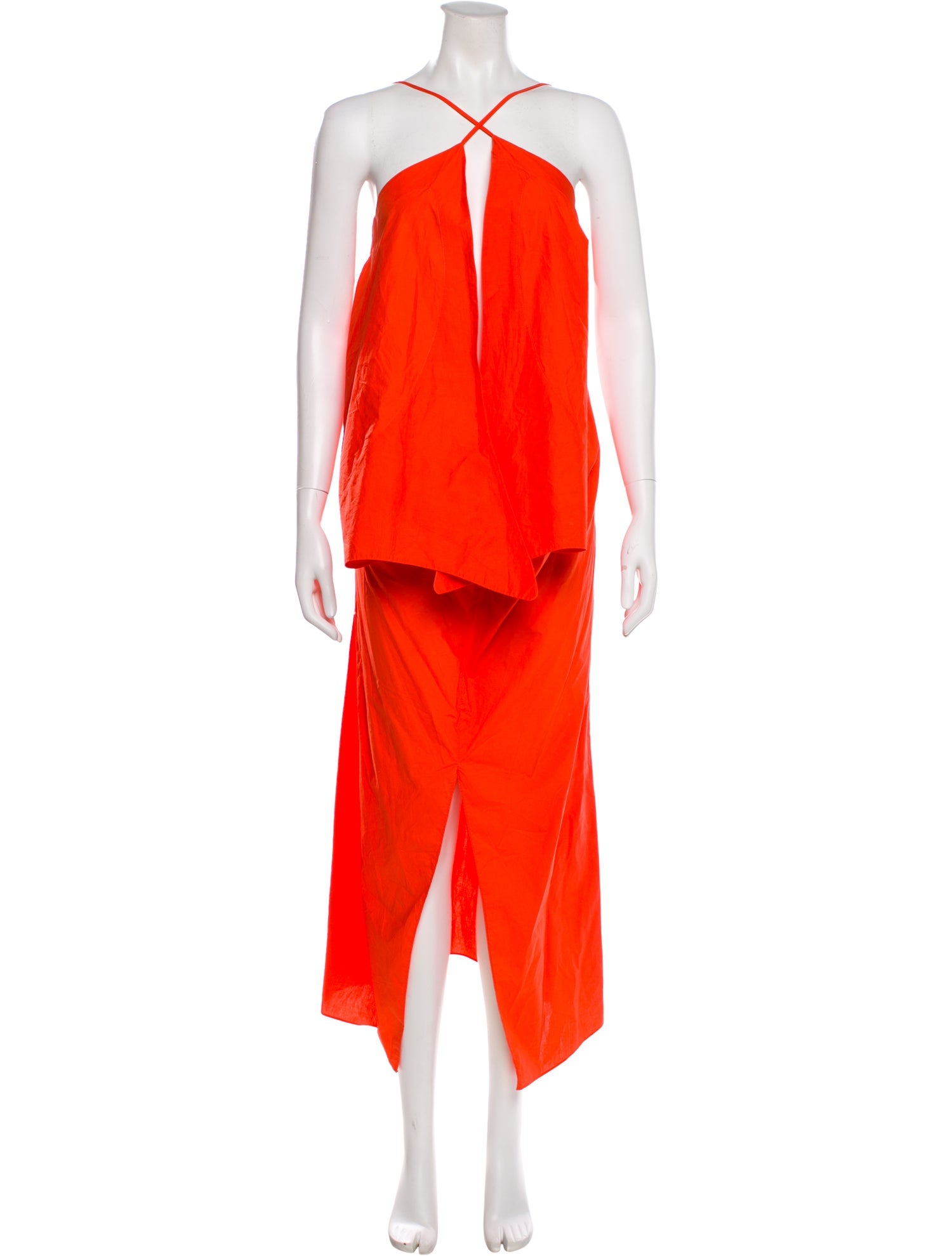 Mara Hoffman Halterneck Long Dress