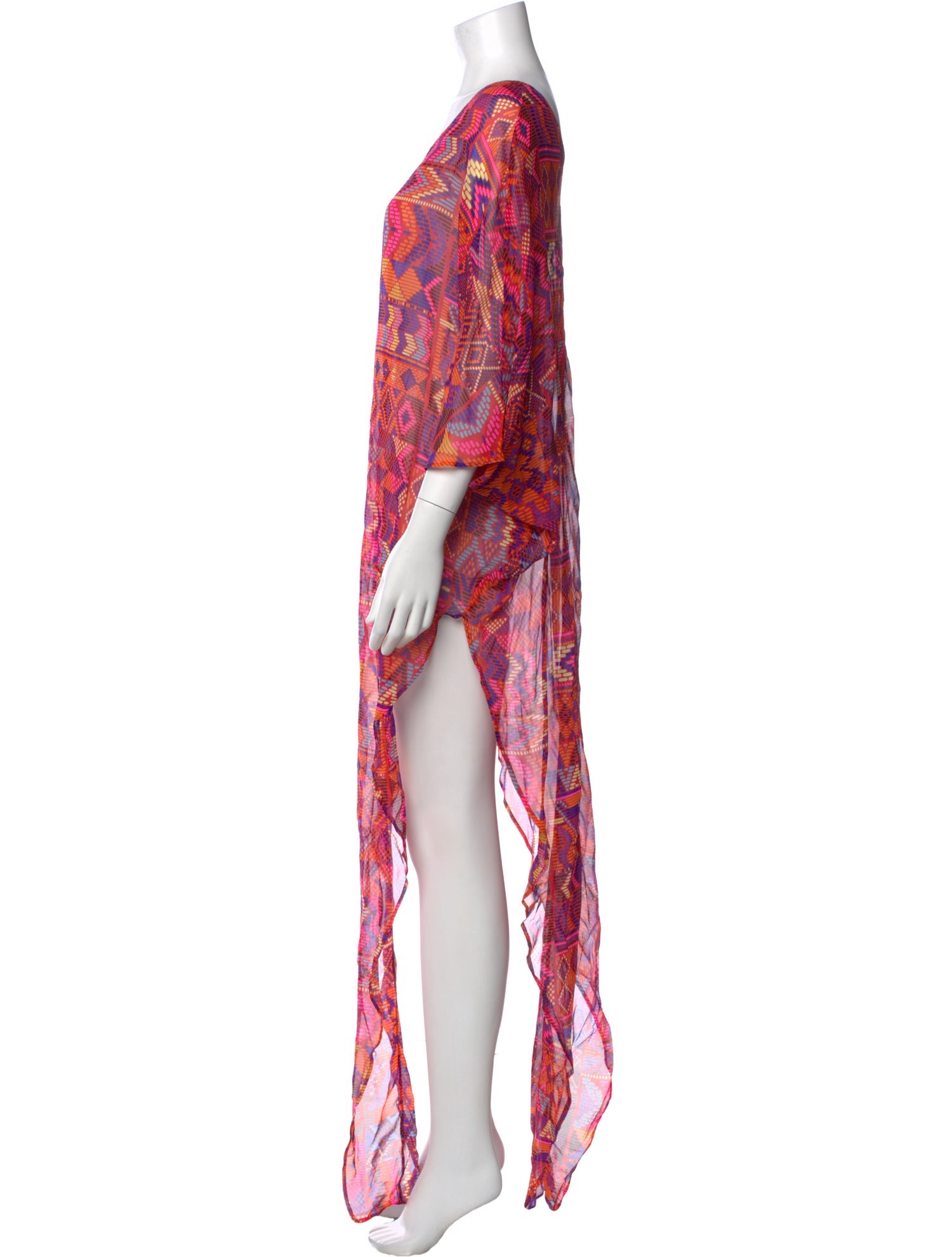 mara hoffman pink dress Mara Hoffman Dresses | Mara Hoffman Sloan Red & Pink Dress M | Color: Pink/Red