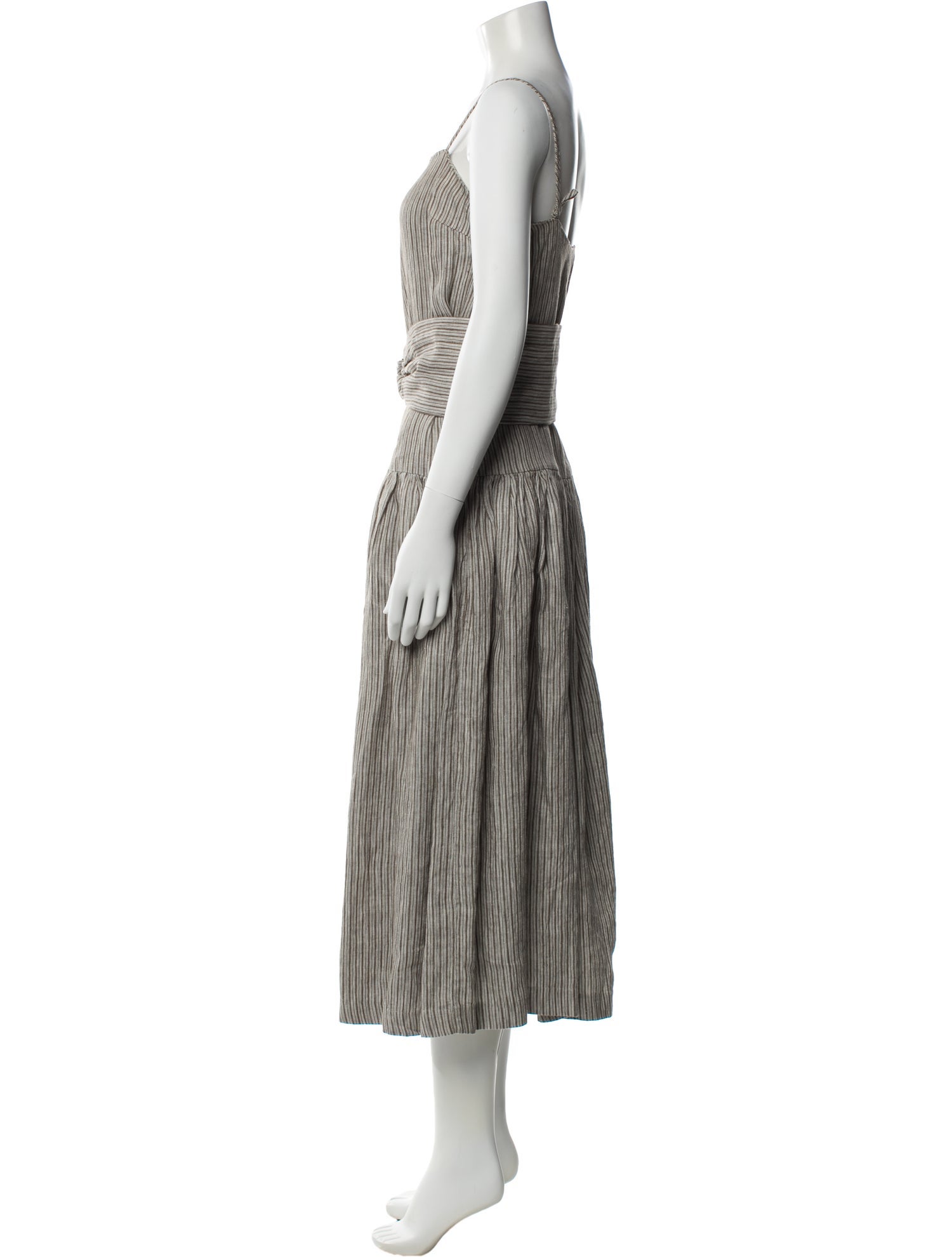 mara hoffman striped linen dress Mara Hoffman Rosario Striped Dress